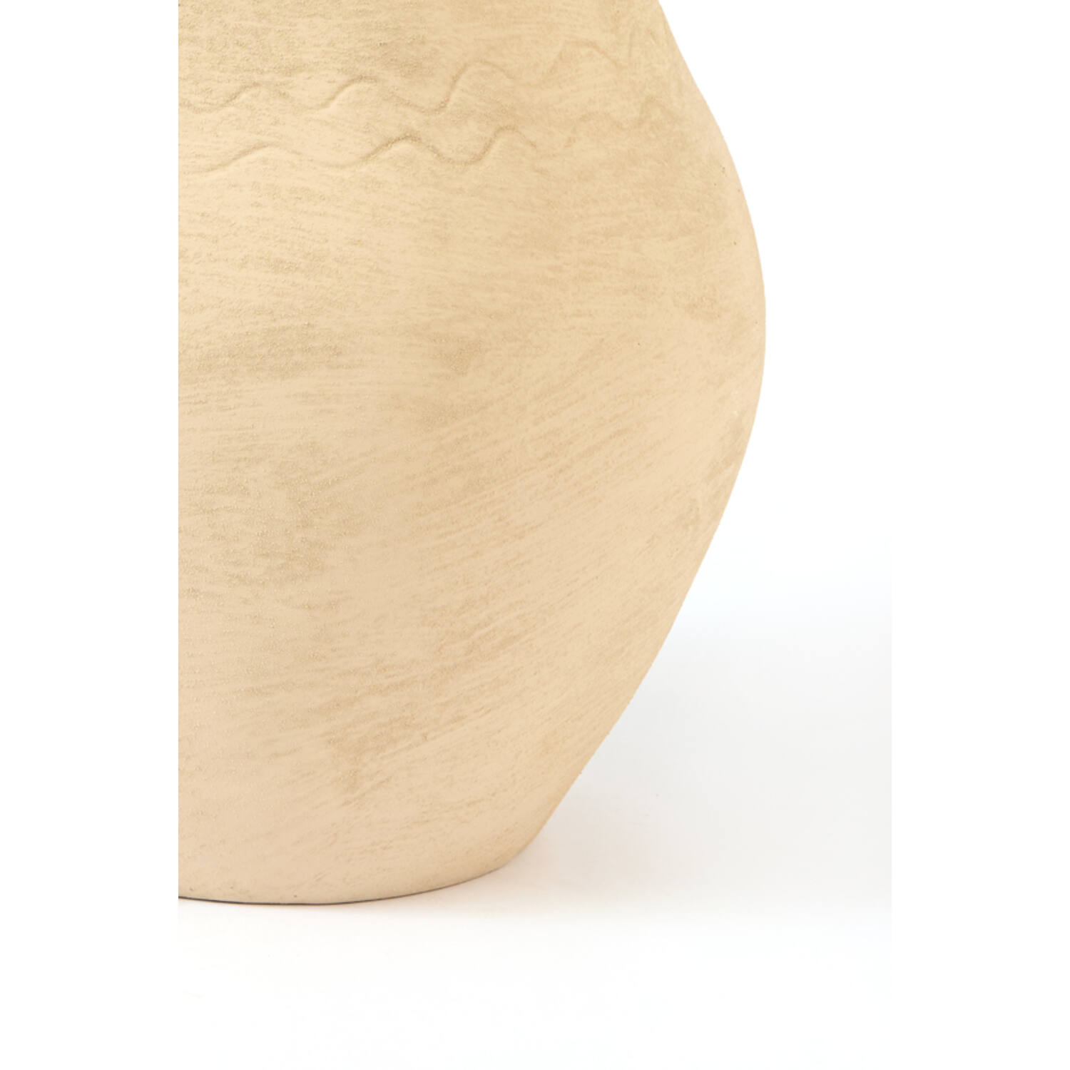 Vase deco Ø28x33 cm AYLIZ ceramics light brown