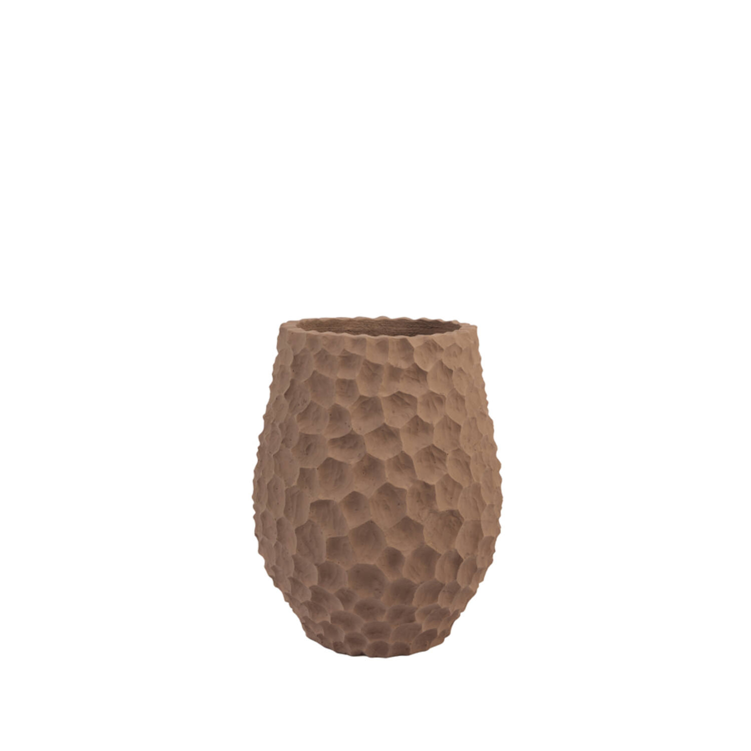Pot Ø32,5x40 cm CHESSY dark brown