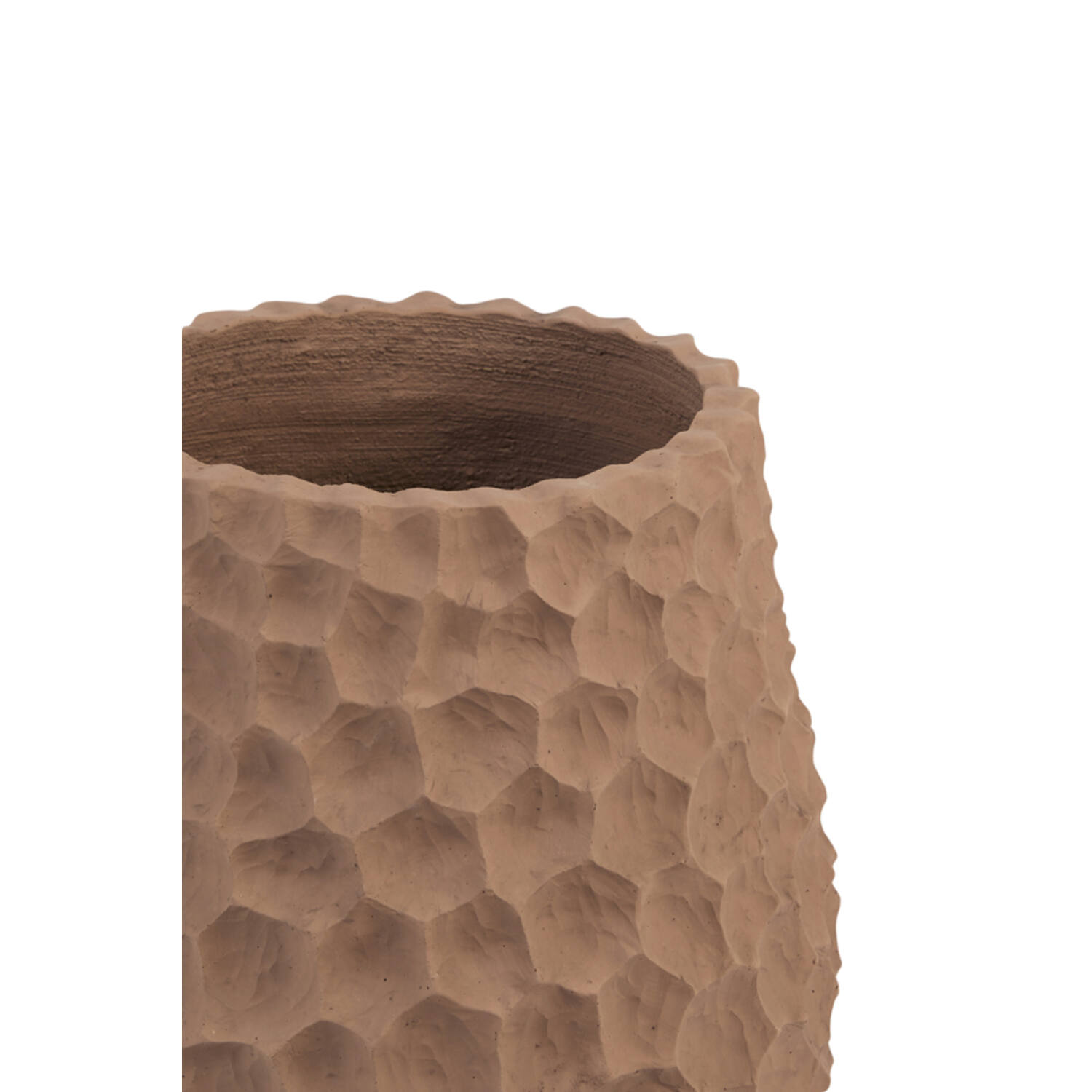 Pot Ø32,5x40 cm CHESSY dark brown