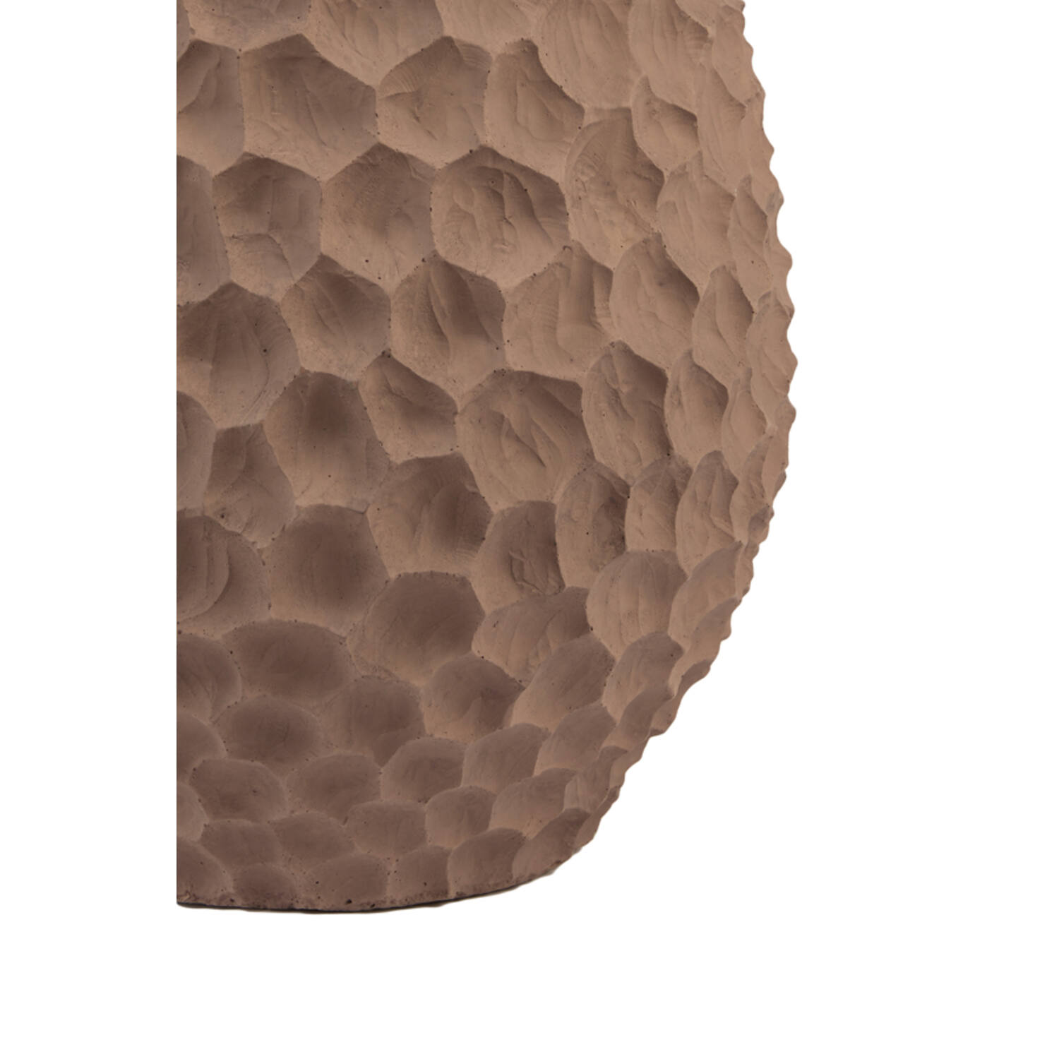 Pot Ø36,5x48 cm CHESSY dark brown