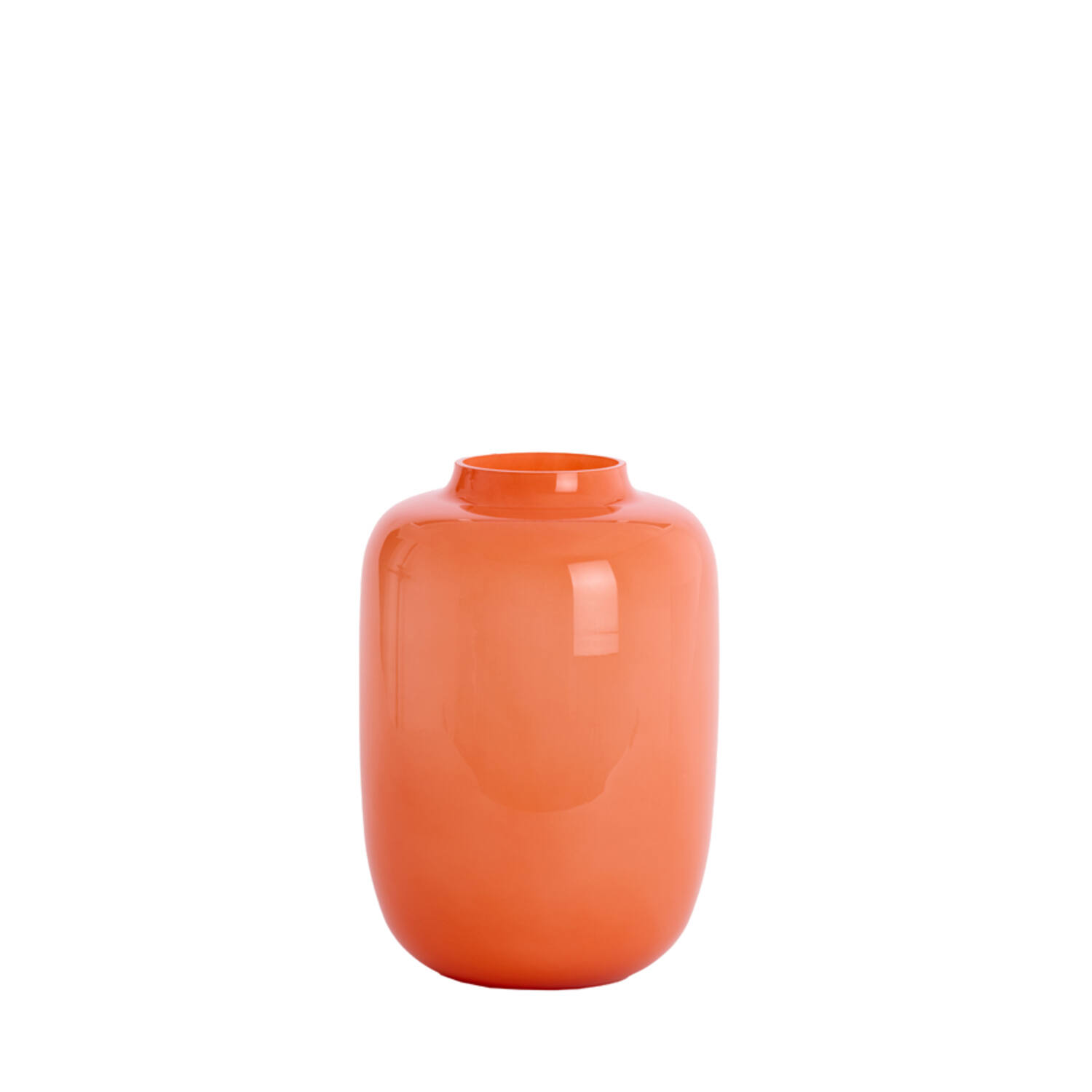 Vaas Ø24x34 cm KOBALA glas oranje