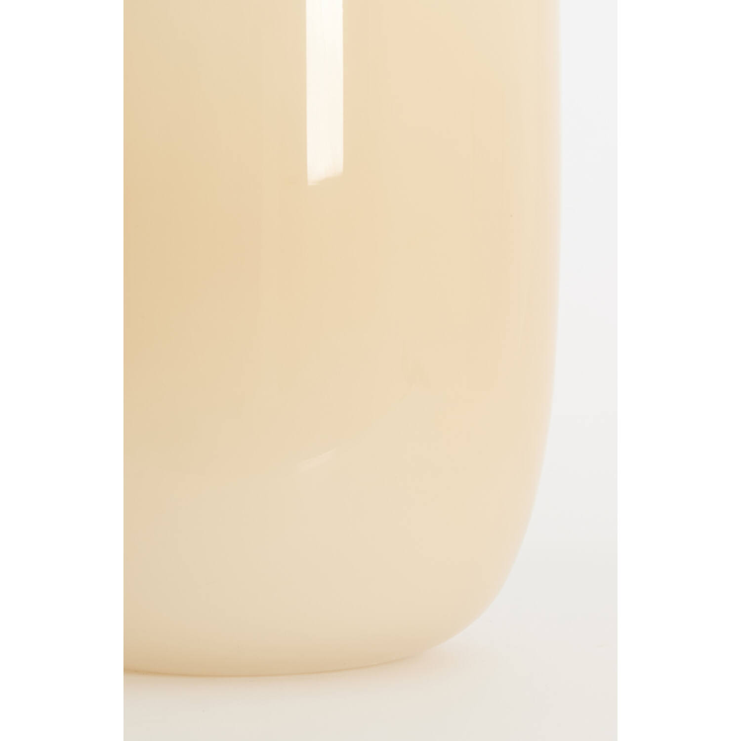 Vaas Ø34x50 cm KOBALA glas crème