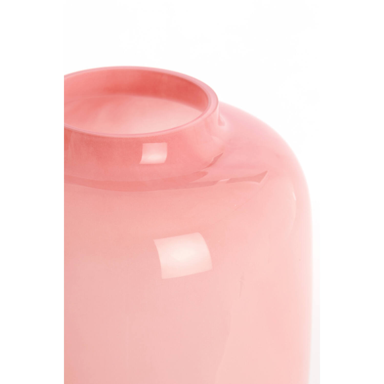 Vase Ø34x50 cm KOBALA Glas rosa