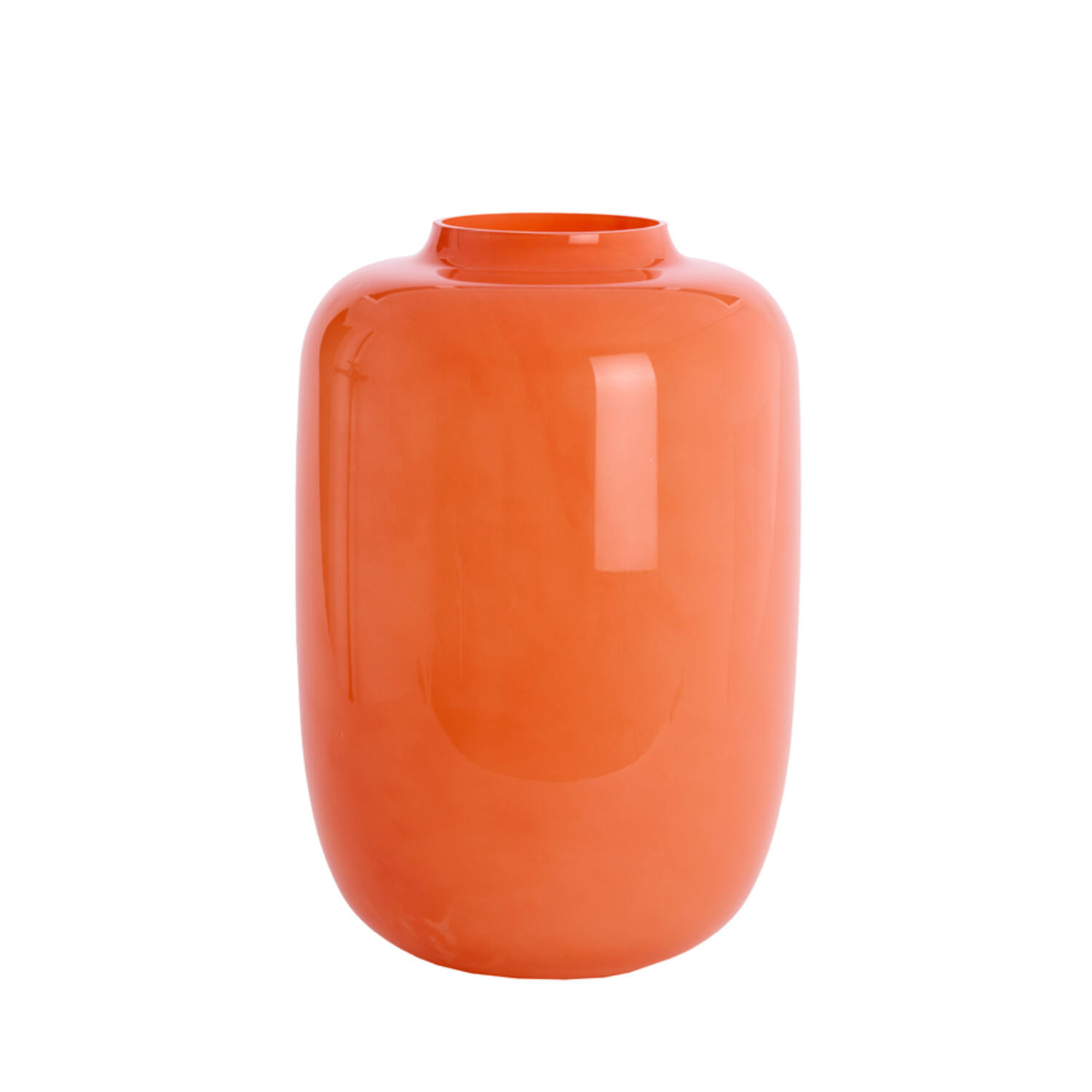 Vase Ø34x50 cm KOBALA glass orange