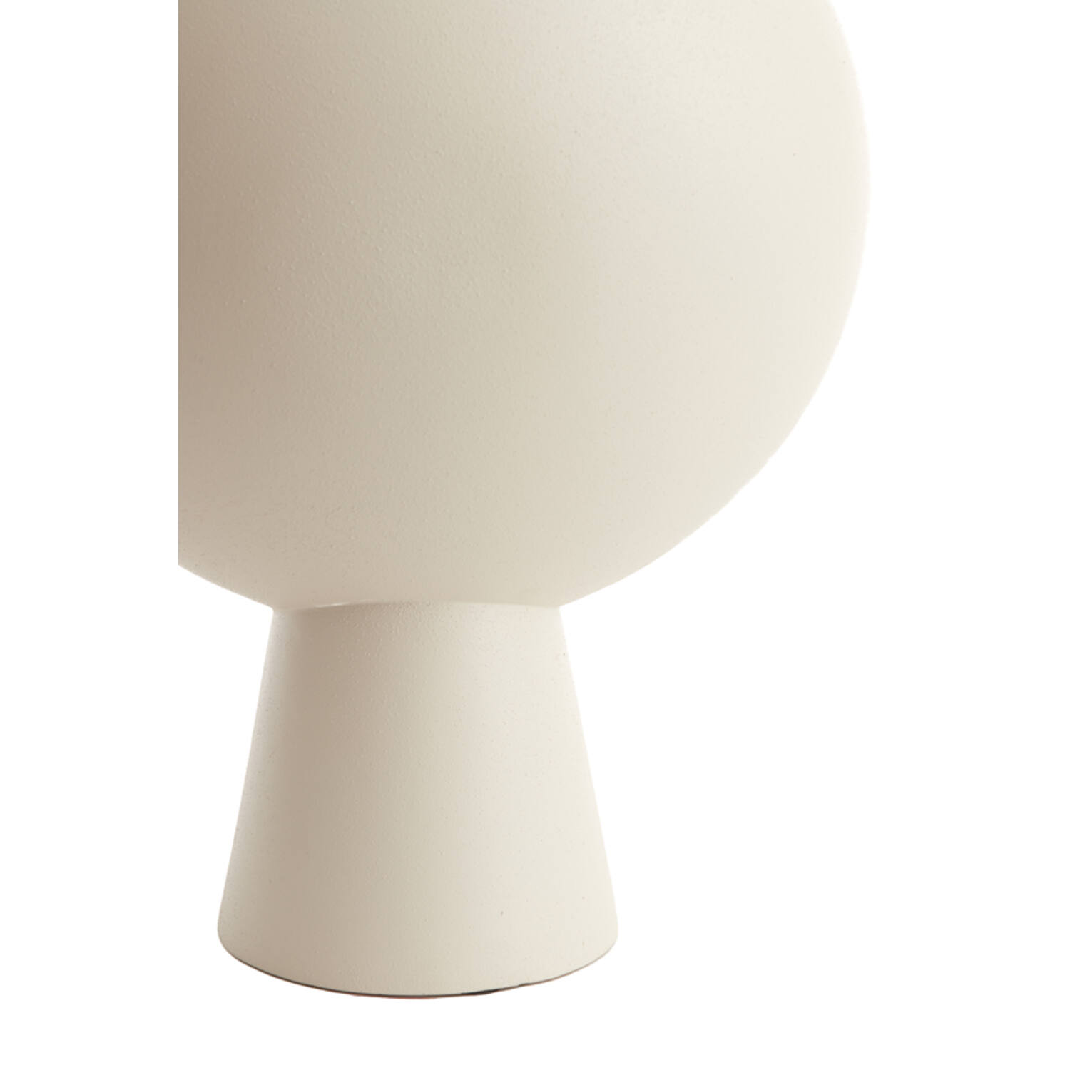 Vase deco 22x14x40 cm KAVANDU cream