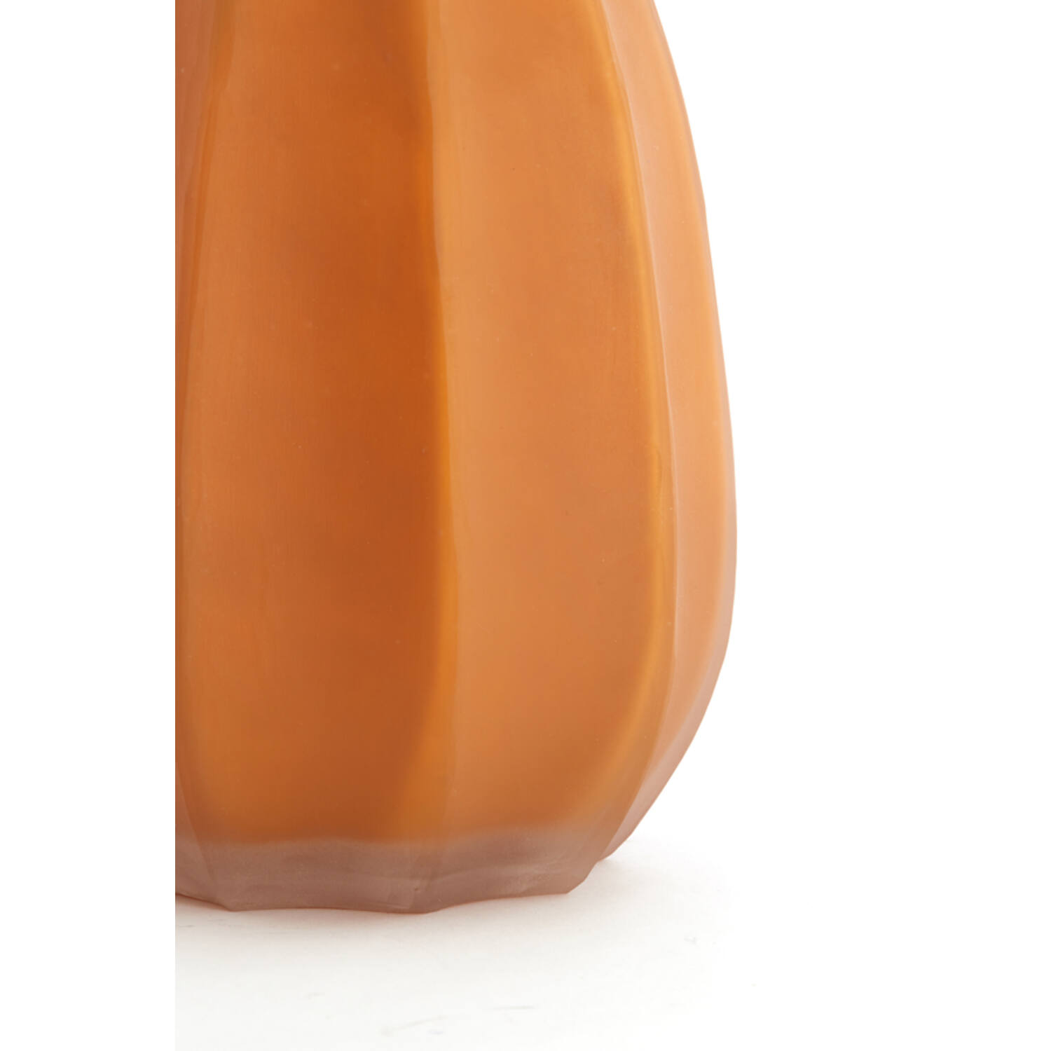 Vase Ø17x23,5 cm BRADLEY glass caramel