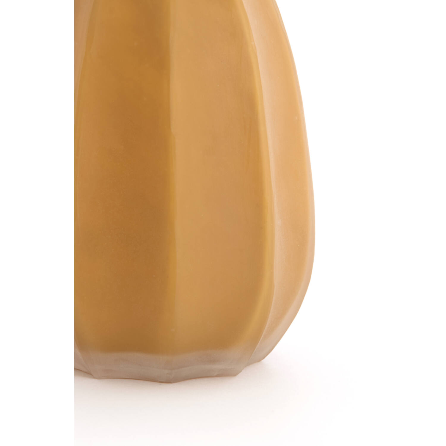 Vase Ø17x23,5 cm BRADLEY glass caramel