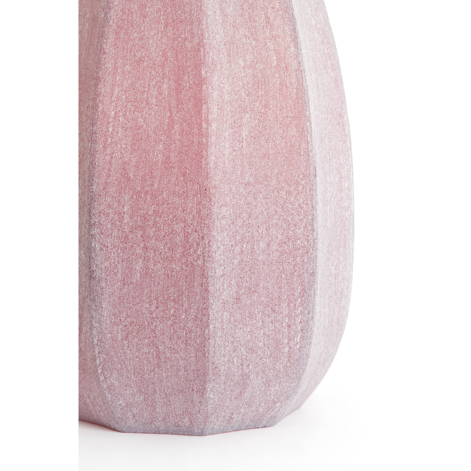 Vase Ø23x38 cm BRADLEY glass burgundy