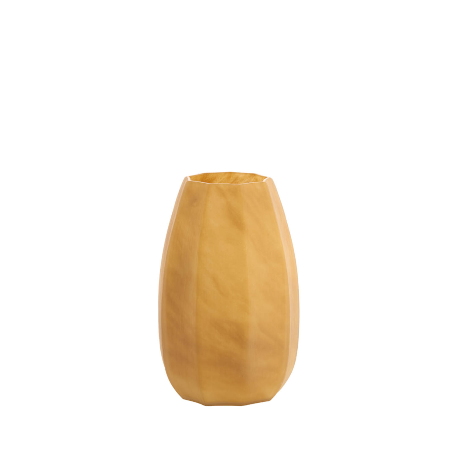 Vase Ø23x38 cm BRADLEY glass caramel