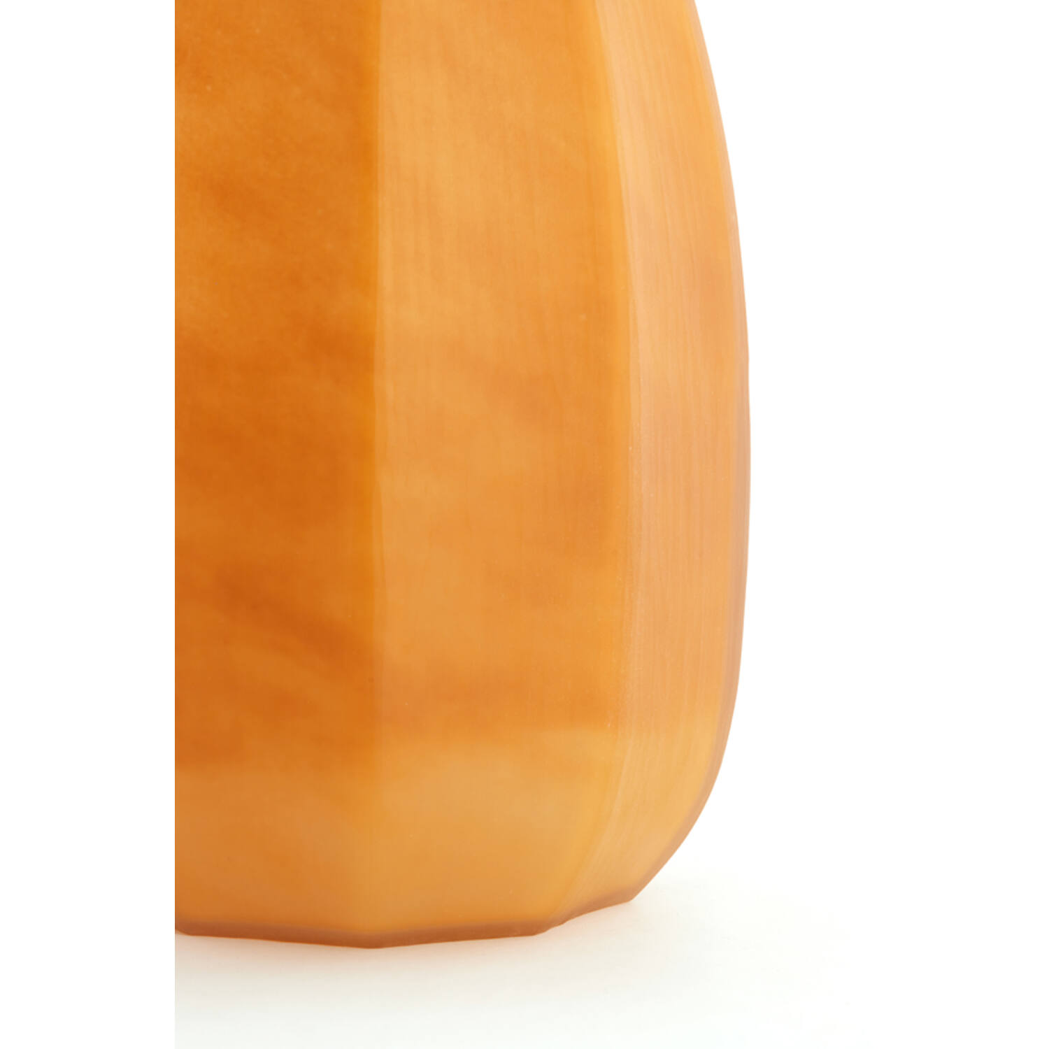 Vase Ø23x38 cm BRADLEY glass caramel