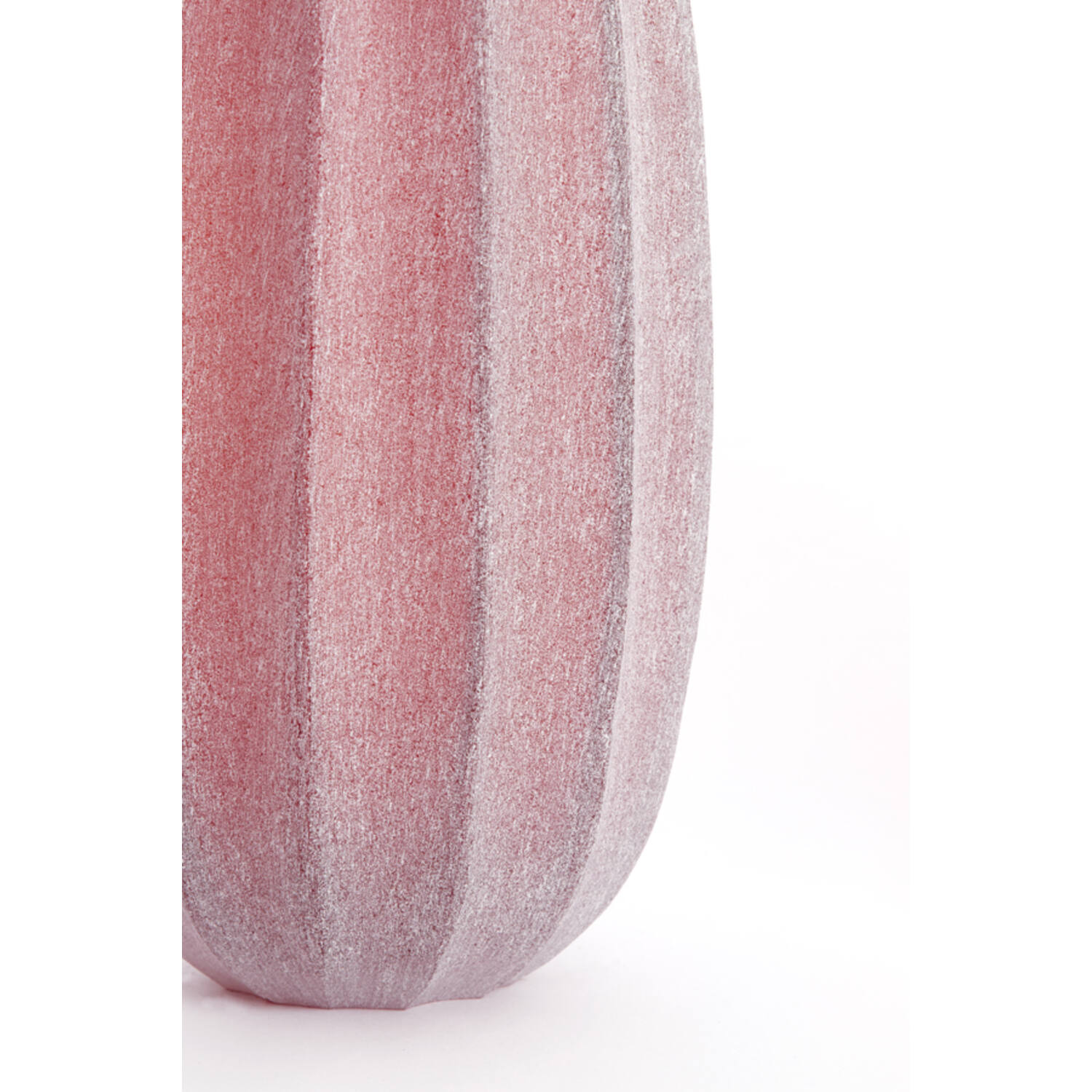 Vase Ø17,5x44,5 cm BRADLEY glass burgundy