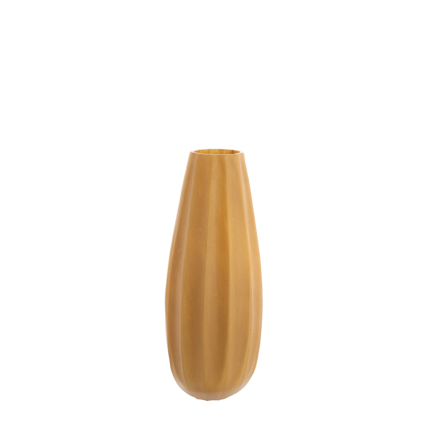 Vase Ø17,5x44,5 cm BRADLEY glass caramel