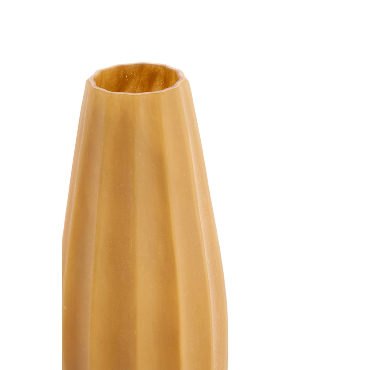 Vase Ø17,5x44,5 cm BRADLEY glass caramel