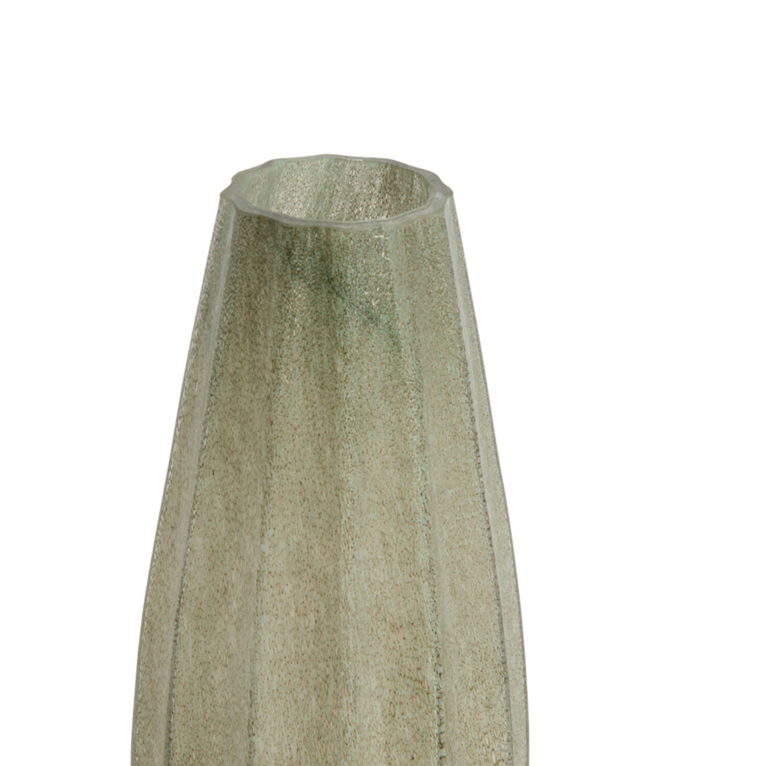 Vase Ø17x60 cm BRADLEY glass grey-green