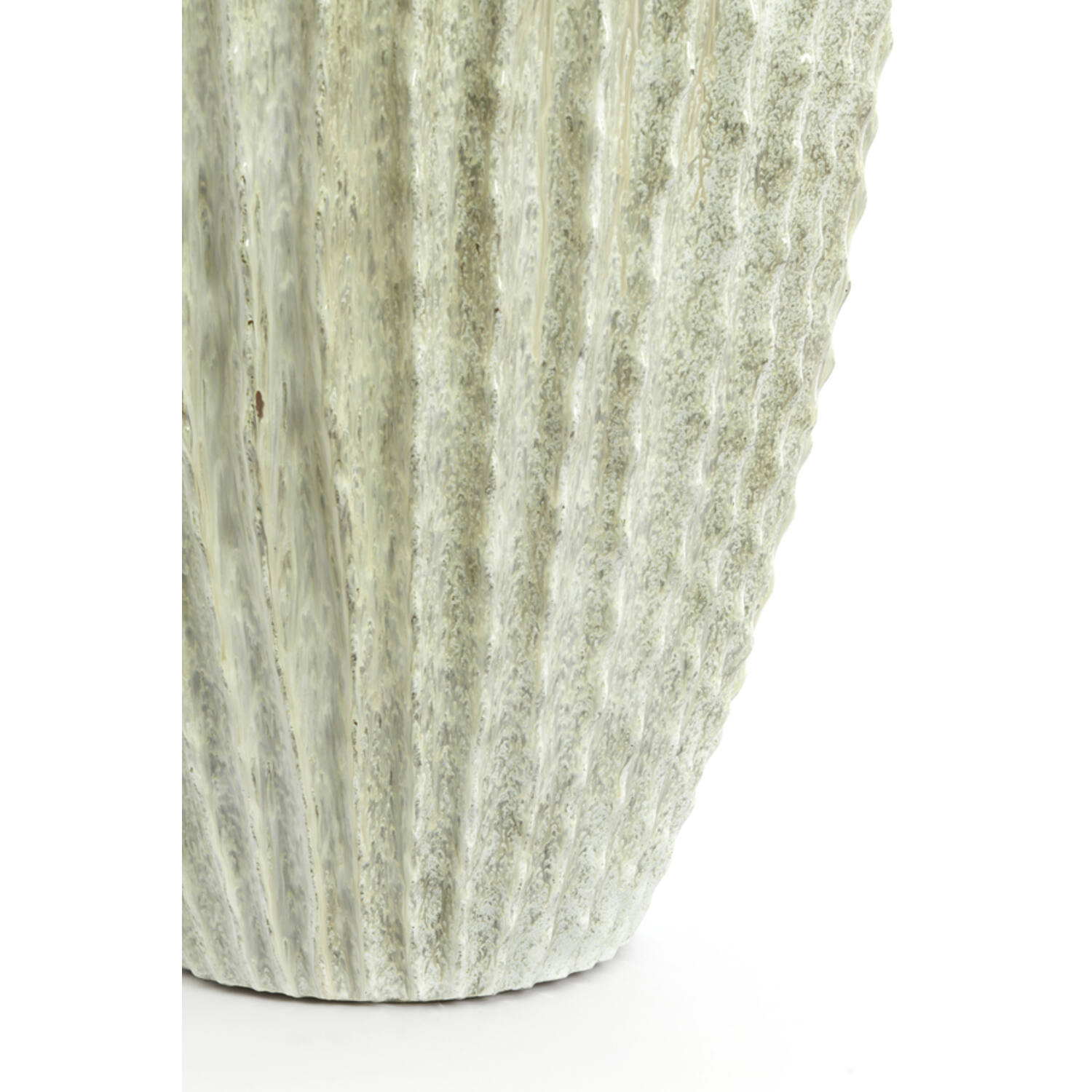 Pot deco Ø52x65 cm CACTI shiny mint green