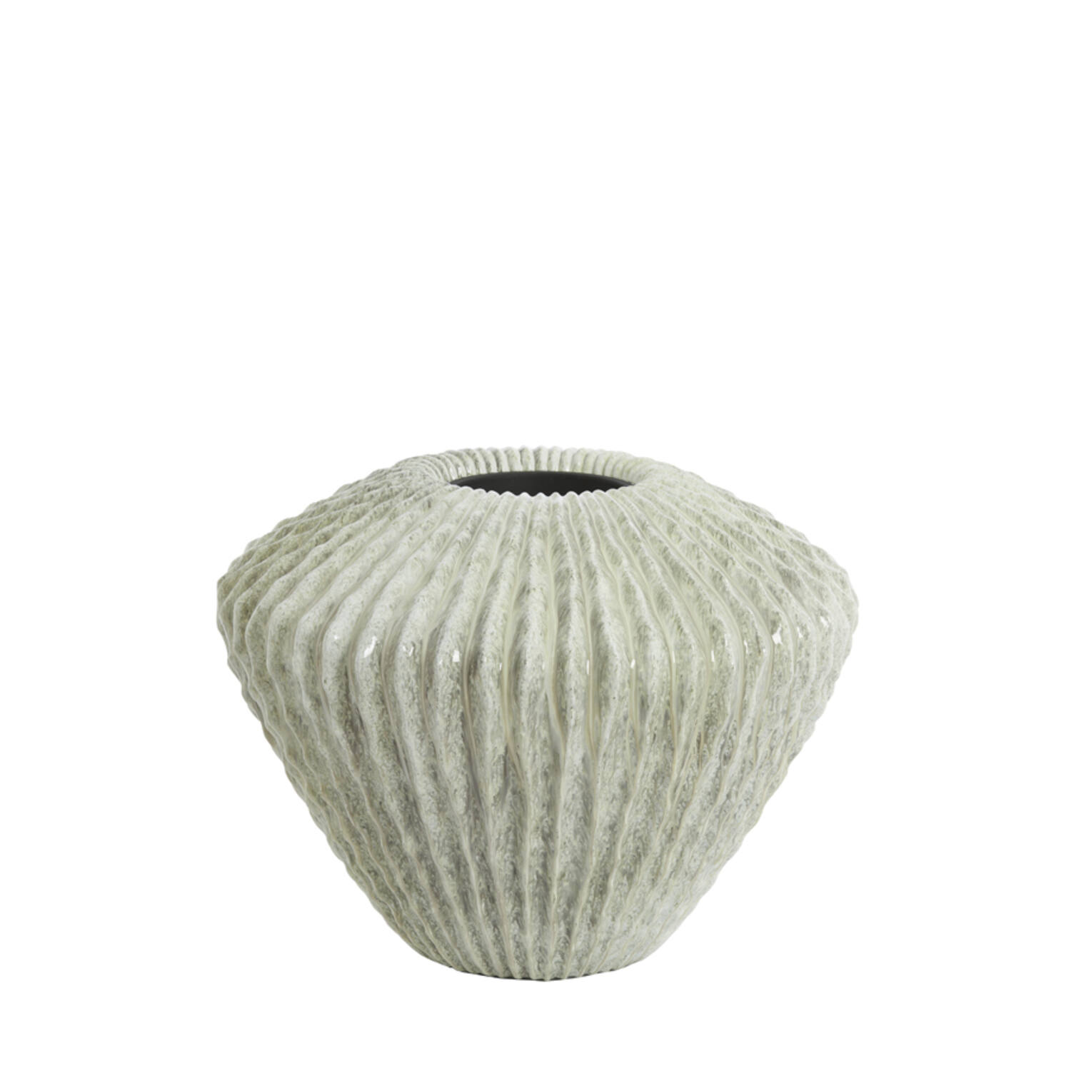 Pot deco Ø66x53 cm CACTI shiny mint green