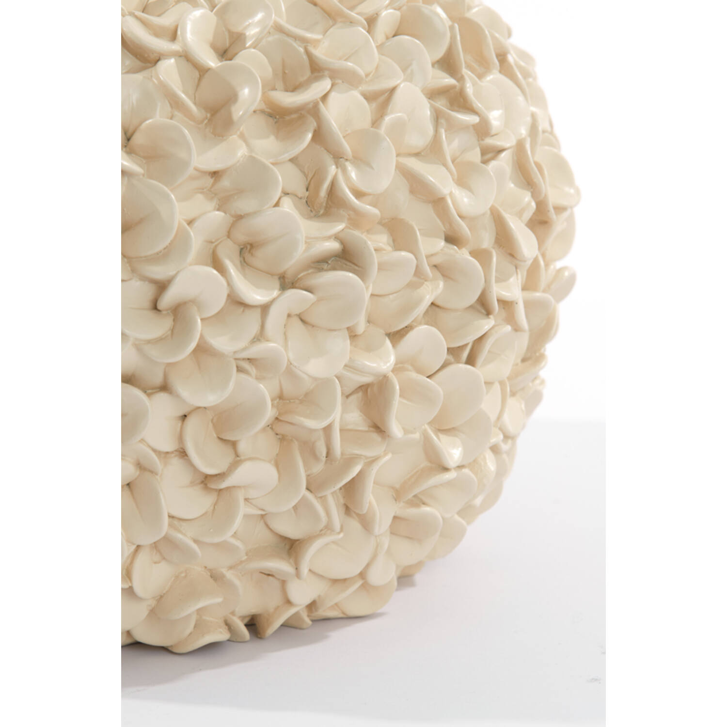 Vaas deco Ø38x23 cm PHYLIA crème