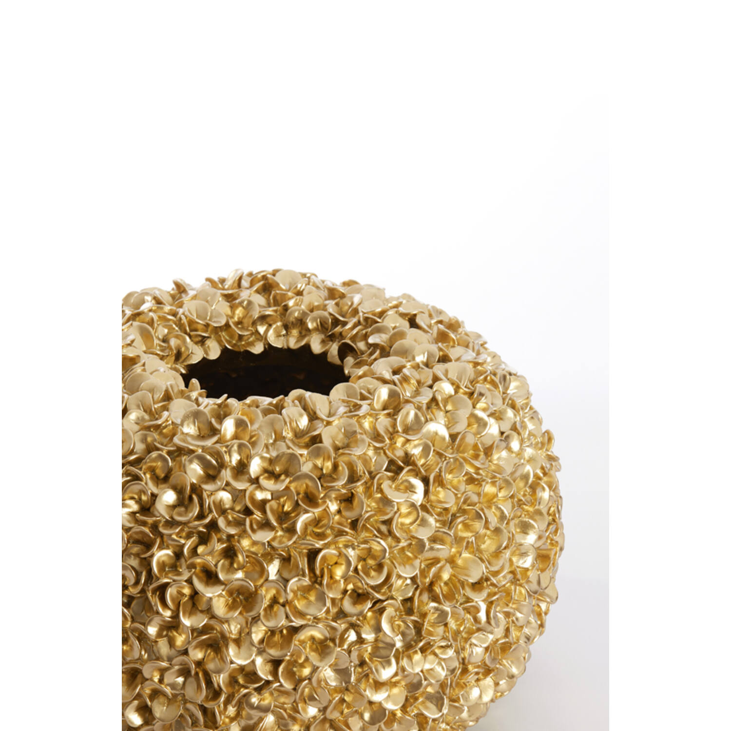 Vaas deco Ø47,5x30 cm PHYLIA goud