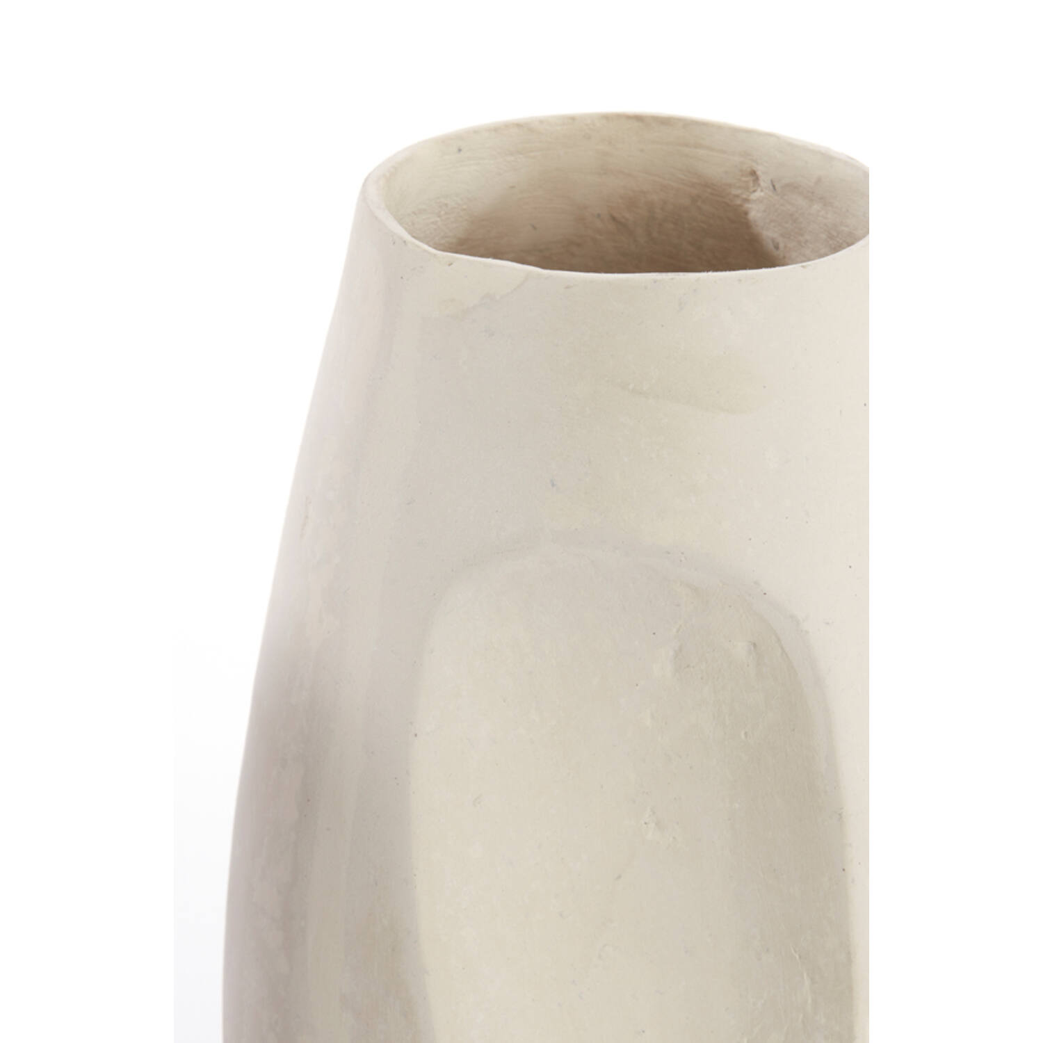 Pot deco Ø18x29,5 cm FACE naturel