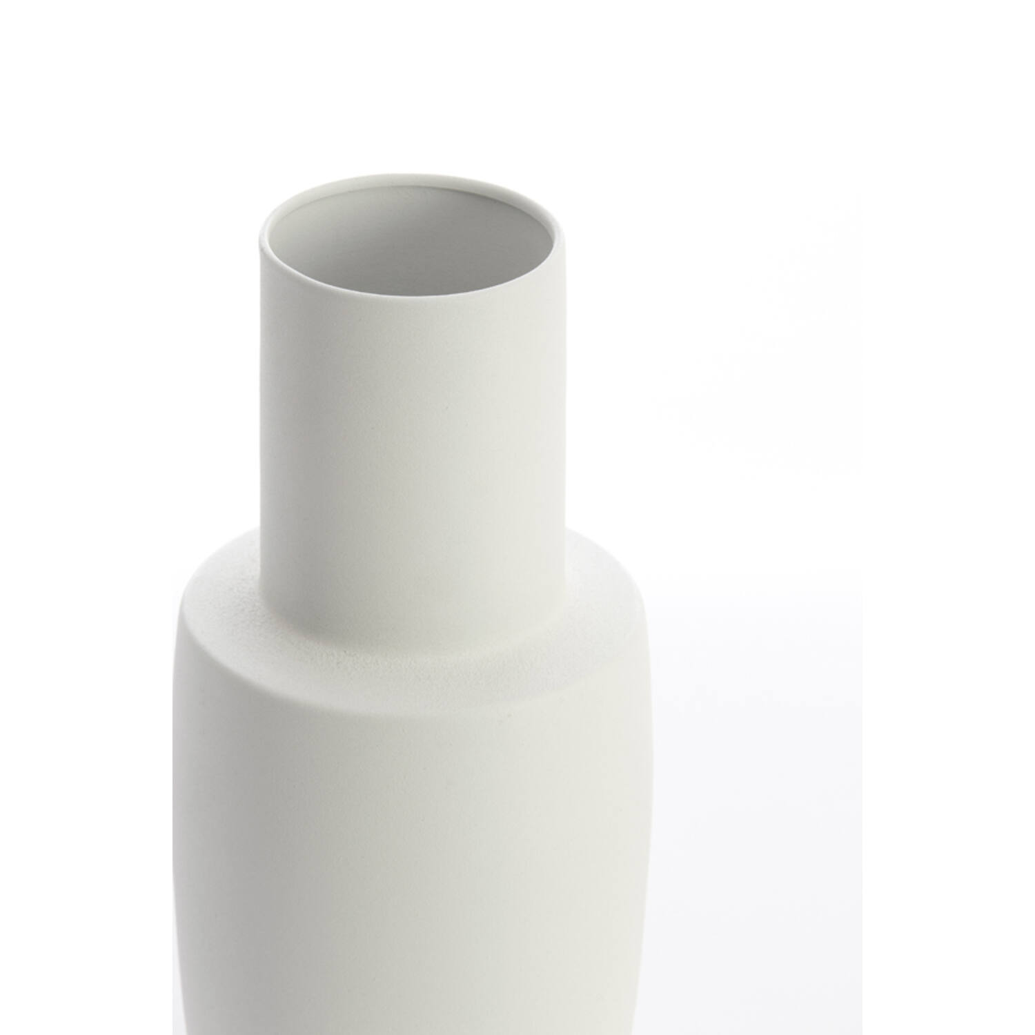 Vaas deco Ø21x40 cm DATUH crème