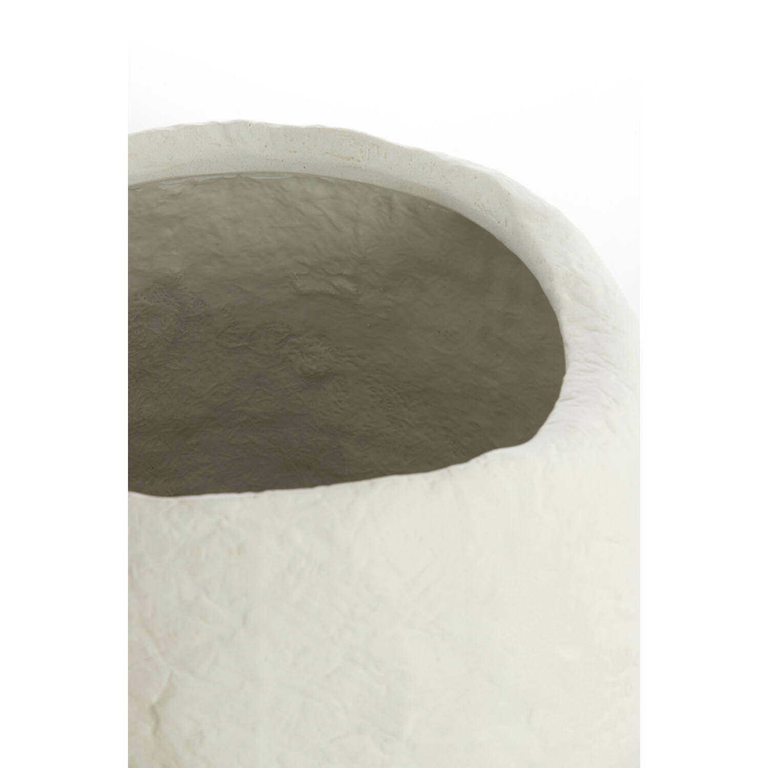 Vaas deco Ø59x90 cm TINGRI crème
