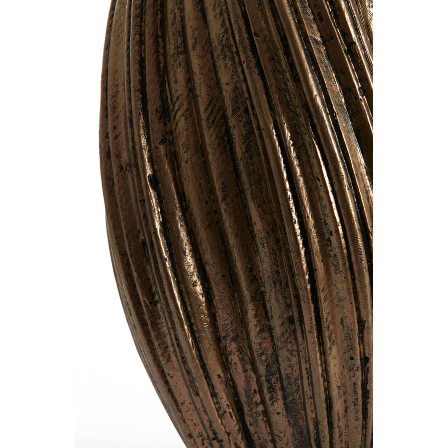 Vaas deco Ø30x52 cm YATUNG antiek brons