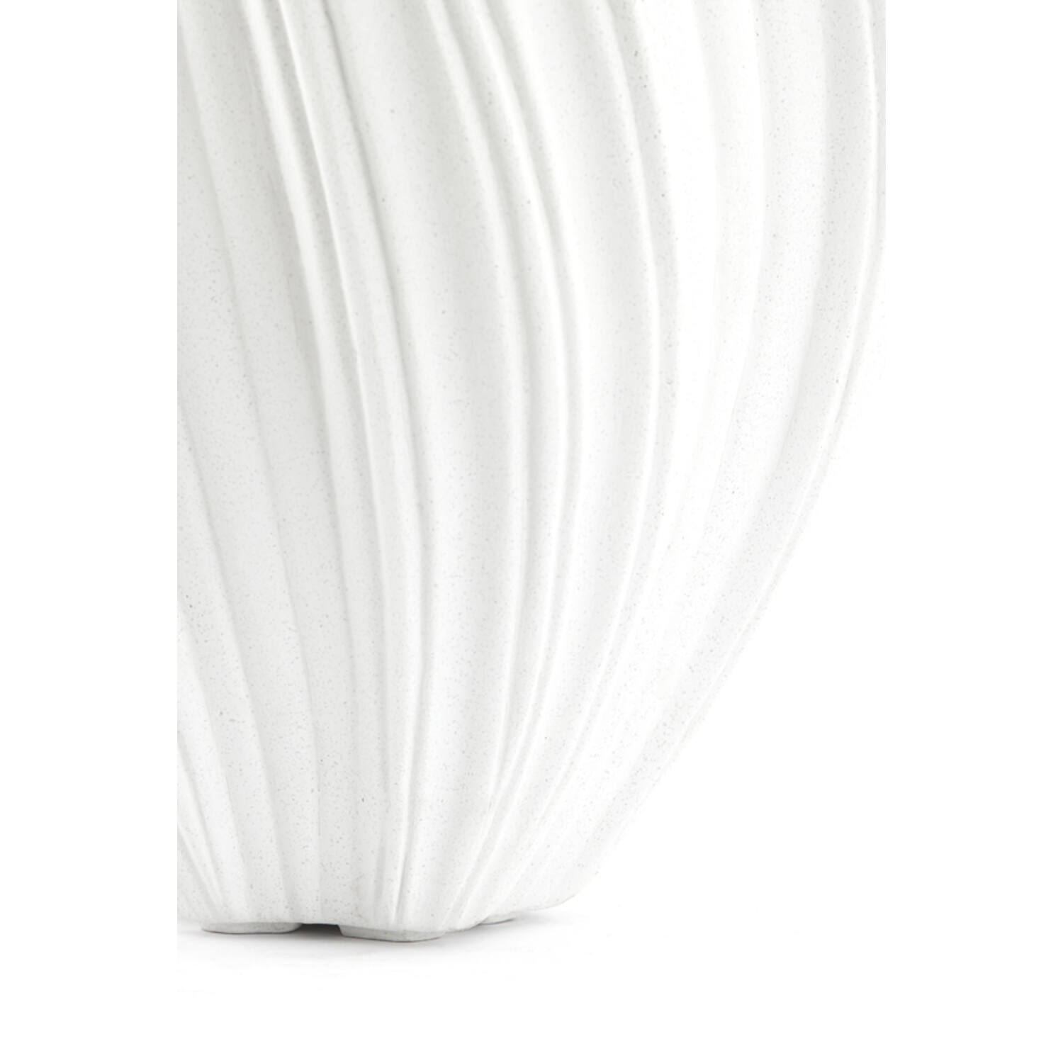 Vaas deco Ø30x52 cm YATUNG crème