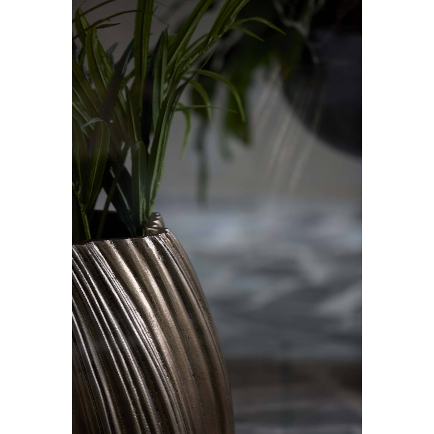 Vaas deco Ø52x81 cm YATUNG antiek brons