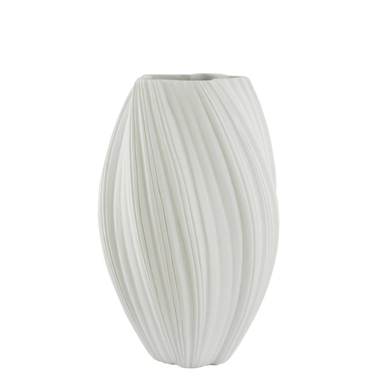 Pot deco Ø52x81 cm YATUNG cream