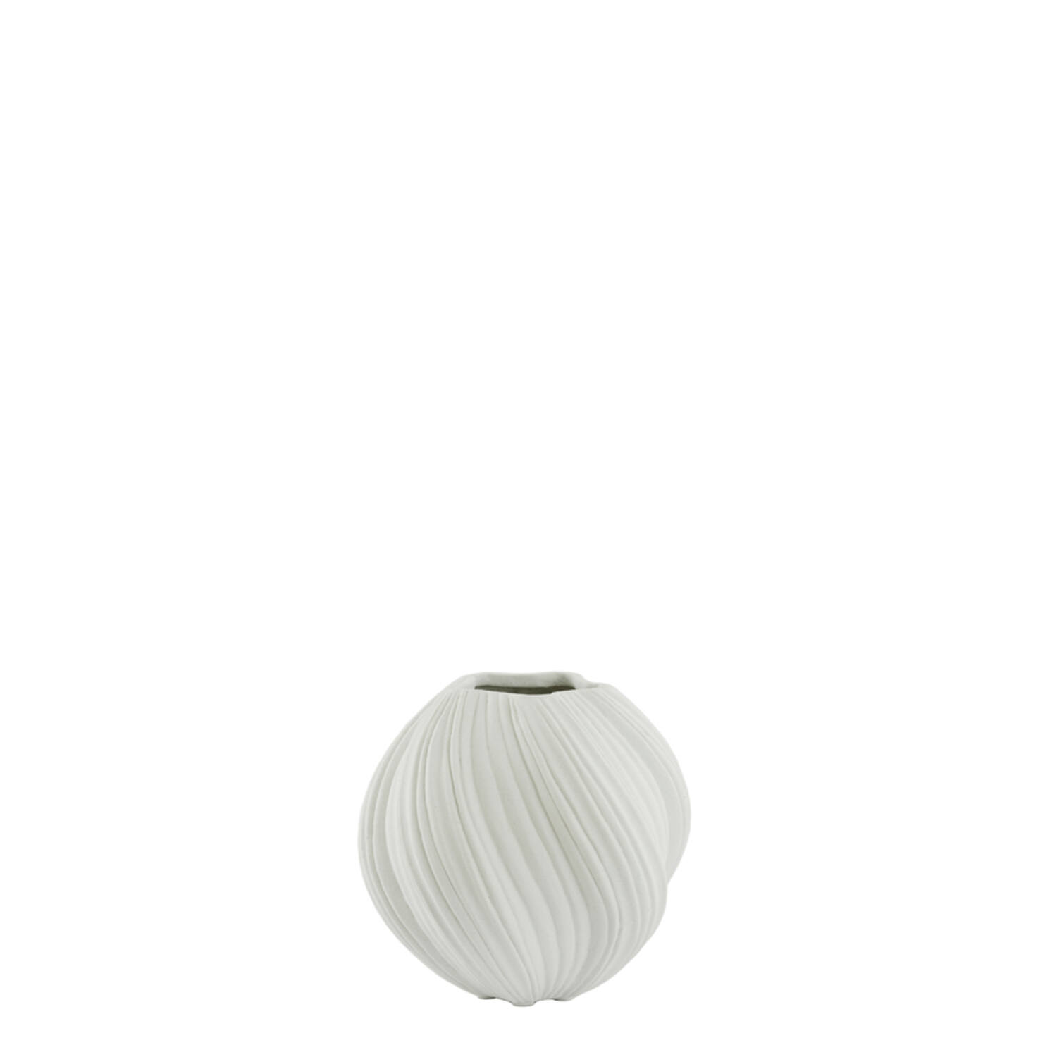 Vaas deco Ø34x32 cm YATUNG crème