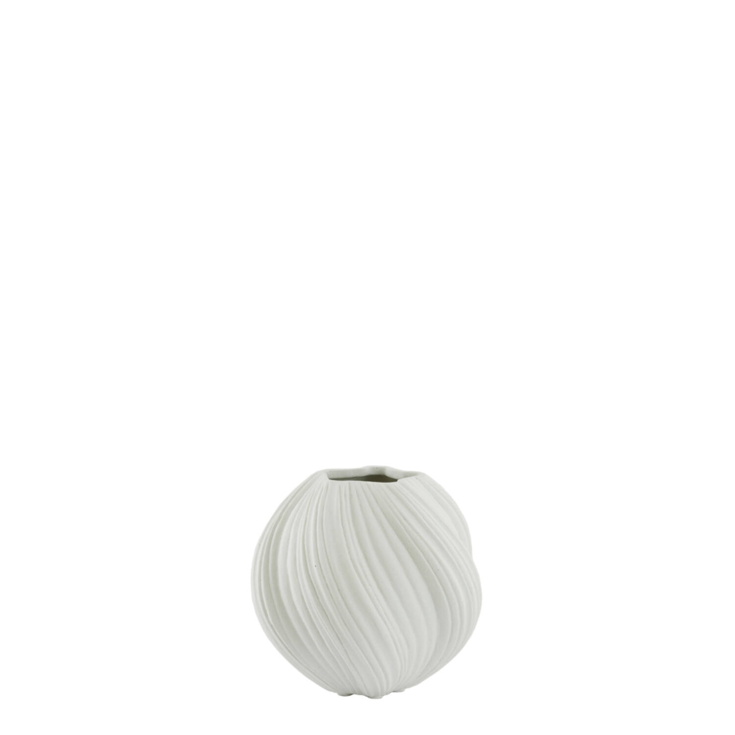 Vaas deco Ø34x32 cm YATUNG crème
