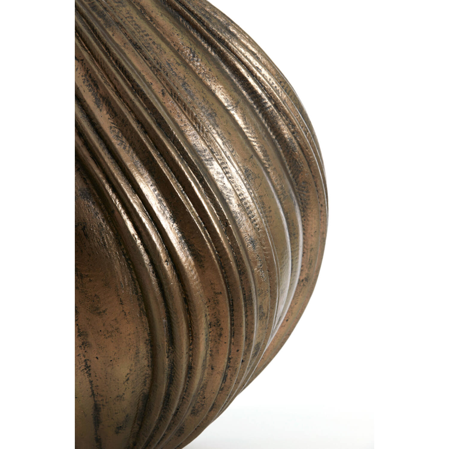 Vaas deco Ø65x60 cm YATUNG antiek brons