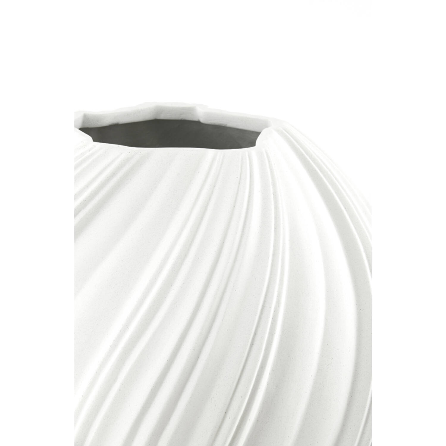 Vaas deco Ø65x60 cm YATUNG crème