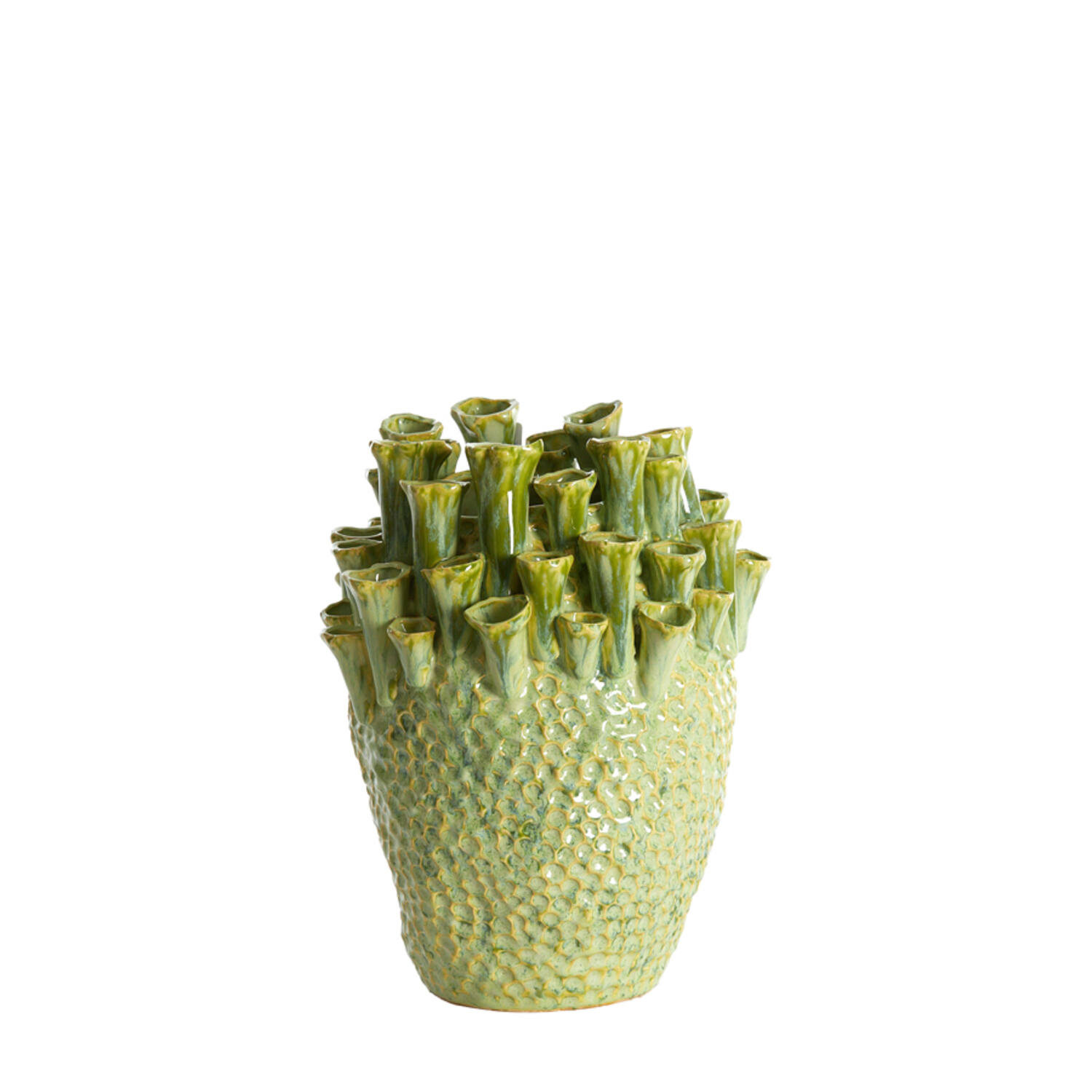 Vase deco Ø29x33 cm KYRAL ceramics mint green