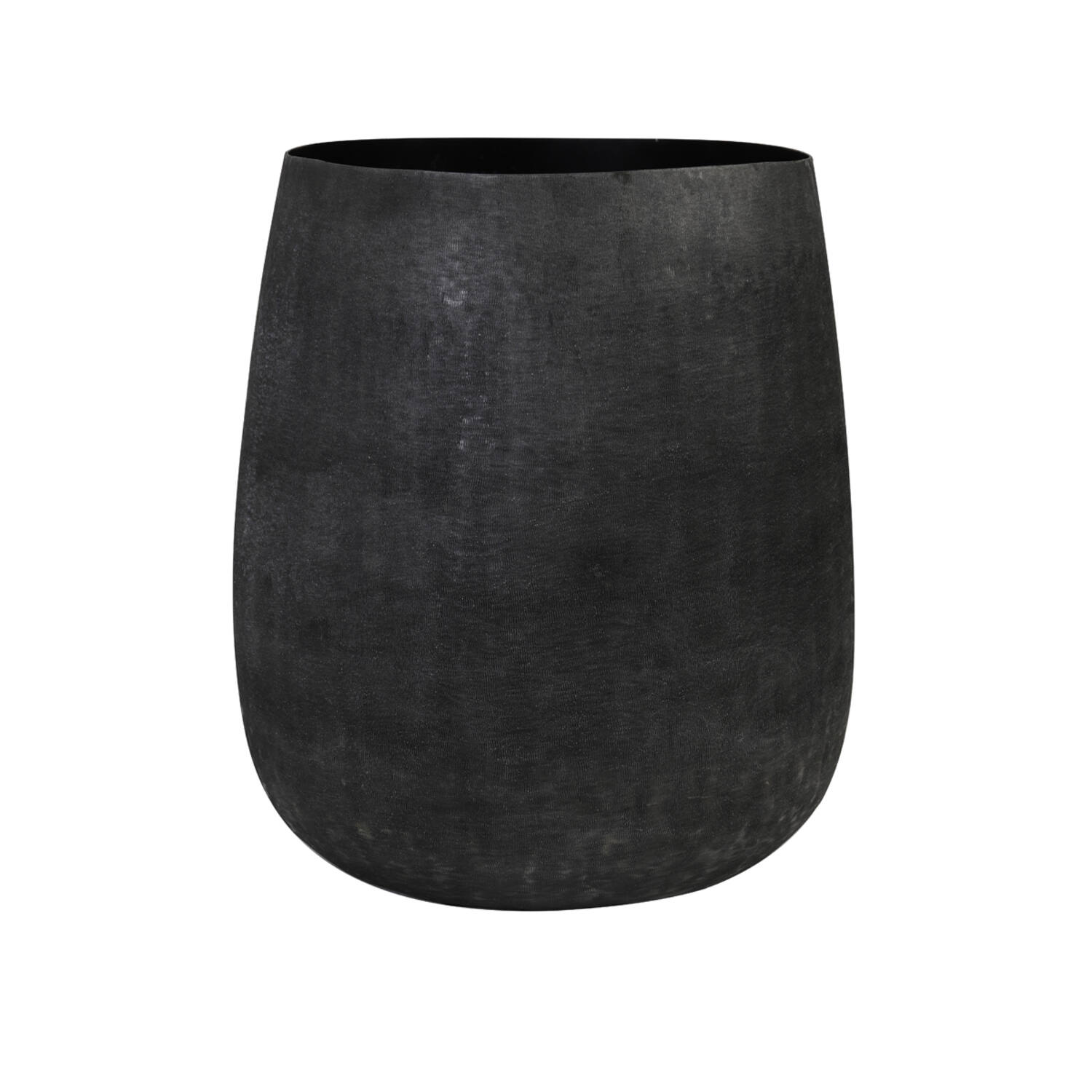 Pot deco Ø39x42 cm GENOLI mat zwart