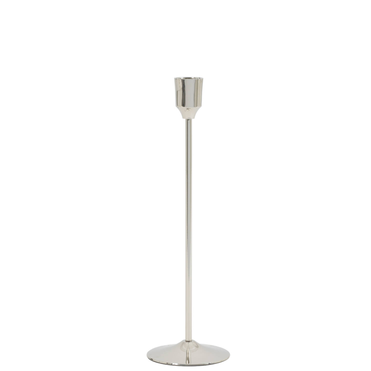 Candle stick Ø7,5x25,5 cm SERLA nickel