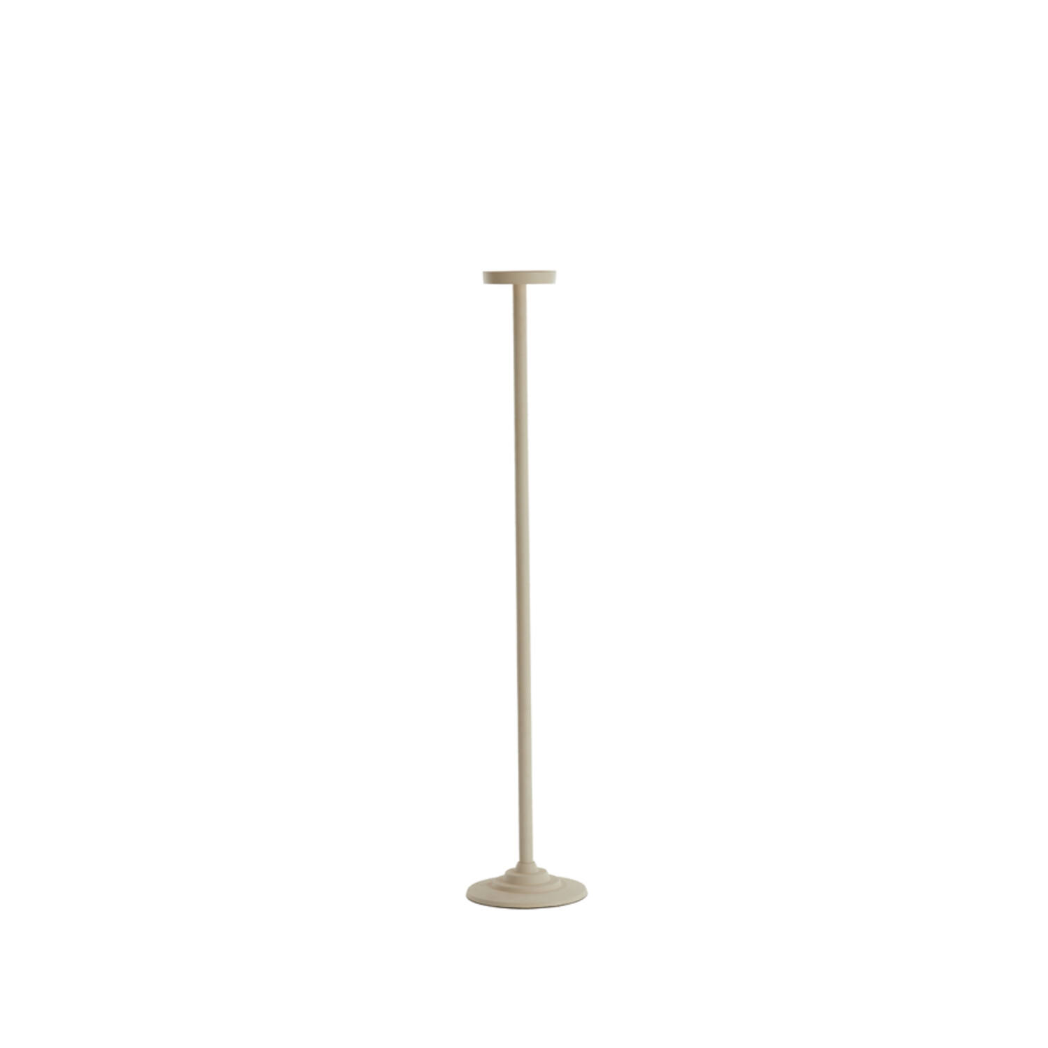 Kaarsenhouder Ø20x100 cm ZIYA crème