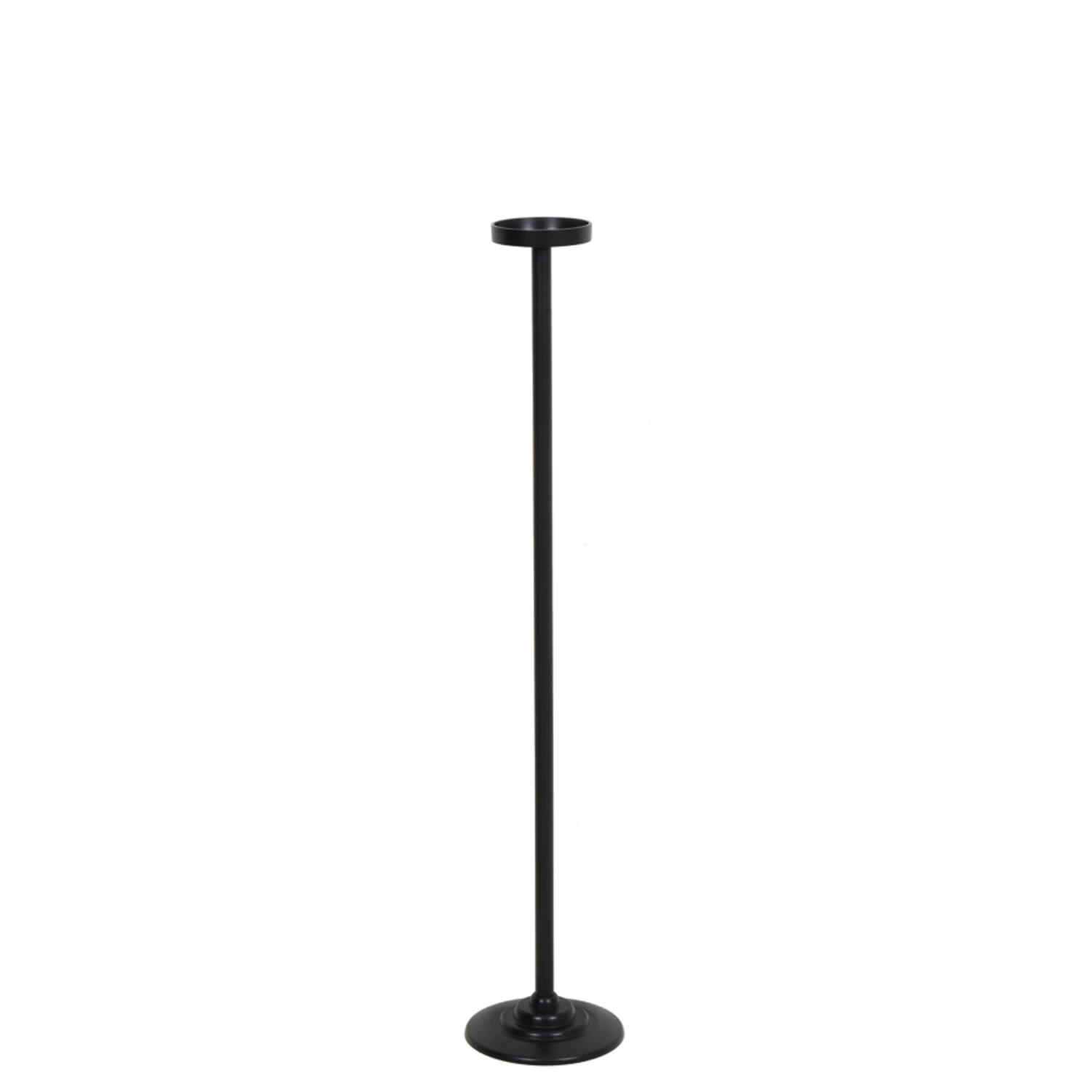 Kaarsenhouder Ø20x100 cm ZIYA mat zwart
