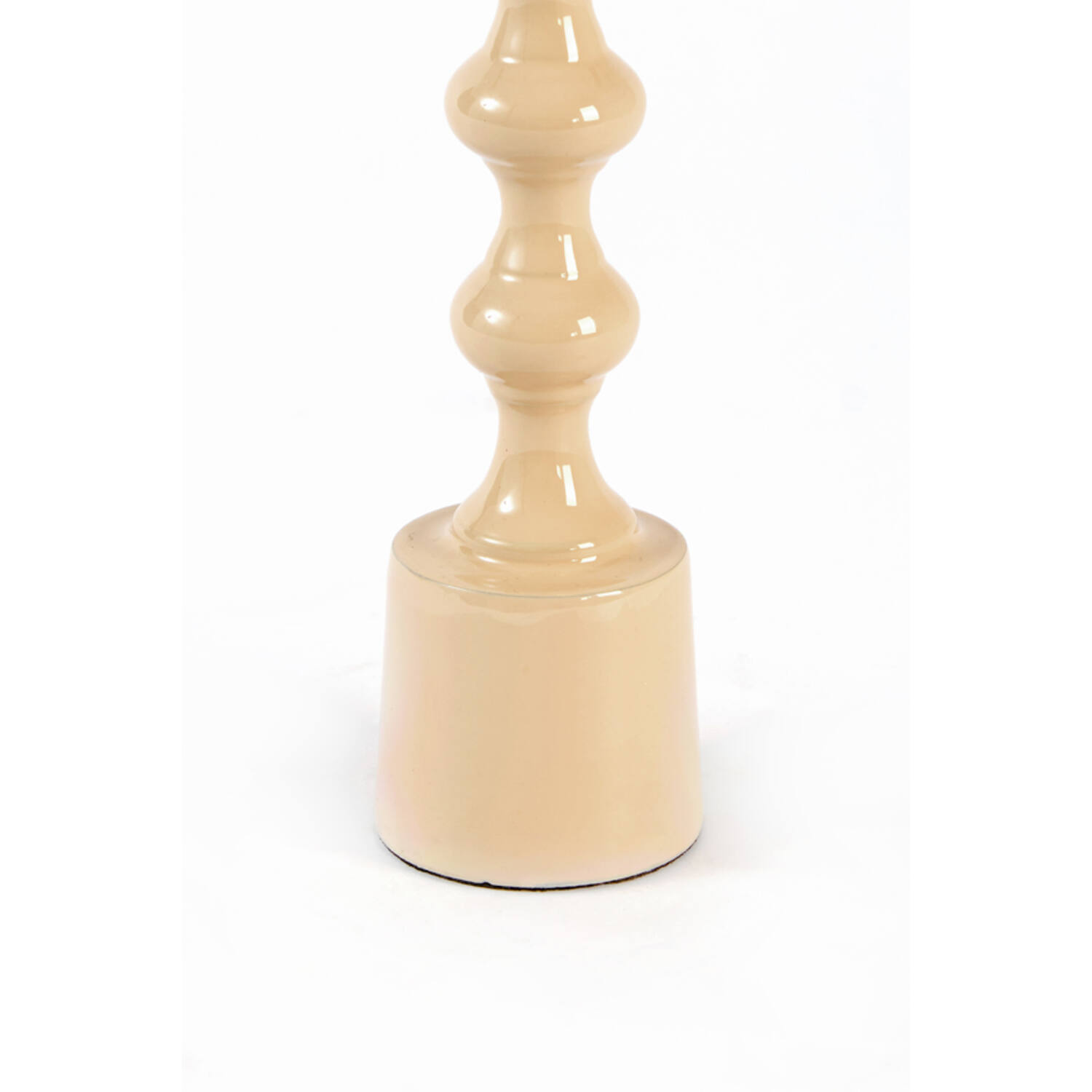 Candle stick Ø4,5x20 cm BABIMO shiny sand