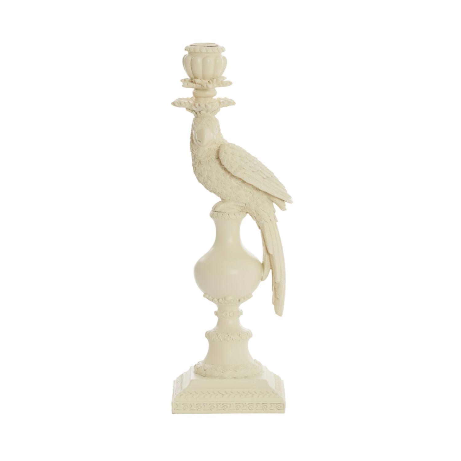 Candle stick 13x12x37,5 cm NYASA cream