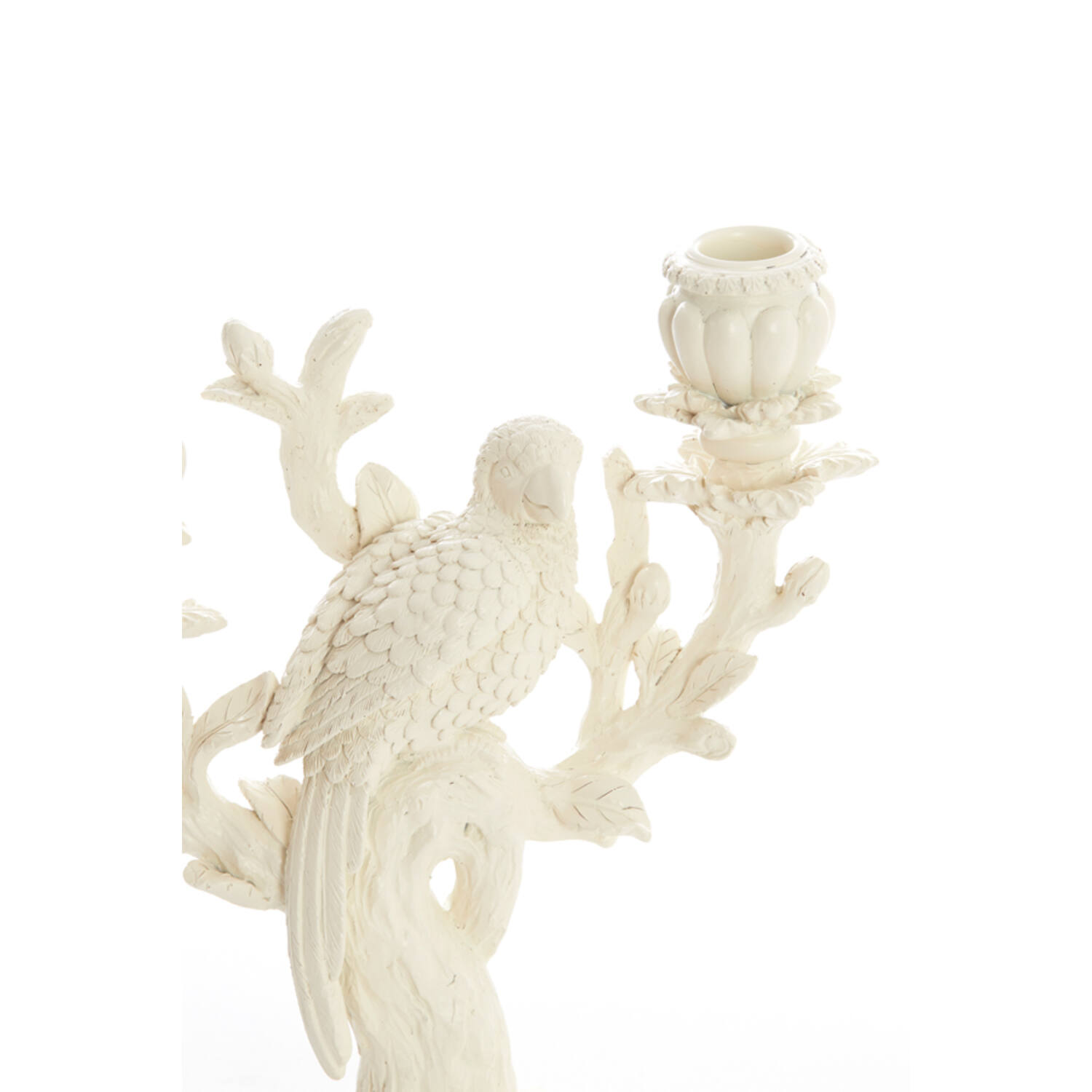 Candle stick 2L 23x10x26 cm NYASA cream
