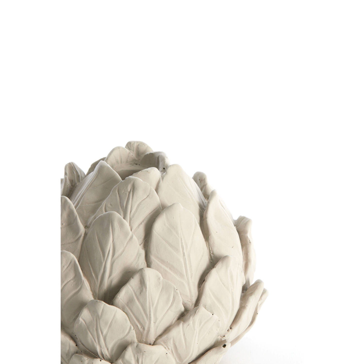 Candle stick Ø16,5x13,5 cm HESIODOS cream