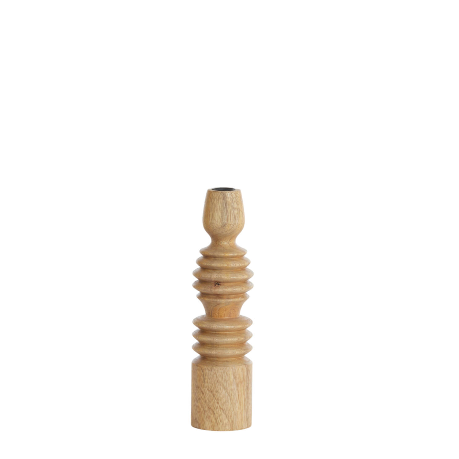 Kandelaar Ø7,5x28 cm AFIFE hout naturel