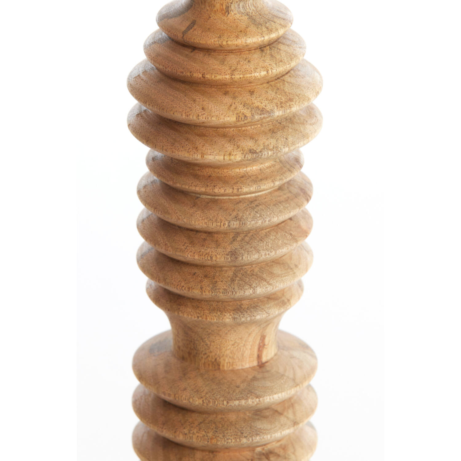 Kandelaar Ø7,5x28 cm AFIFE hout naturel