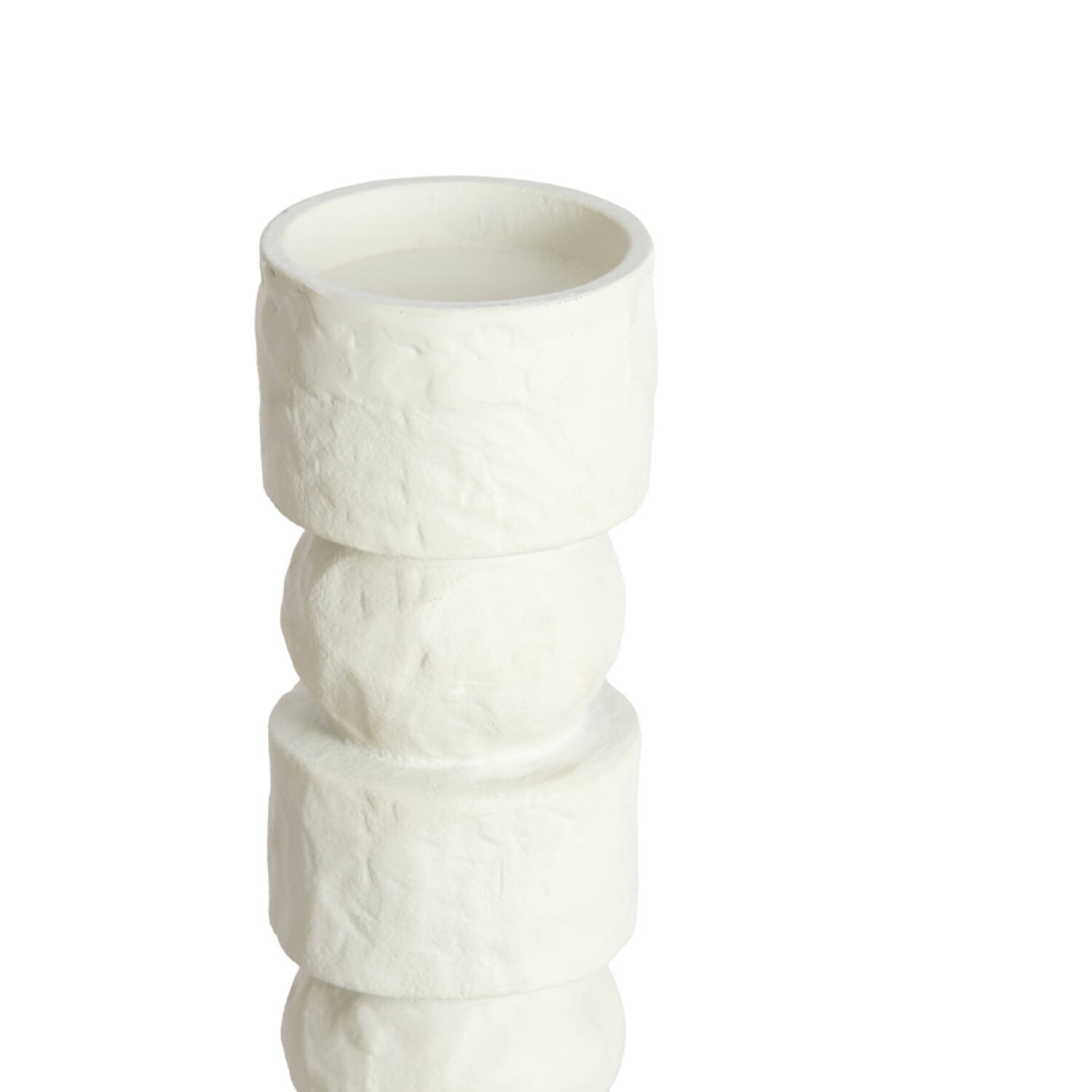 Kaarsenhouder Ø9x41 cm AKTA crème