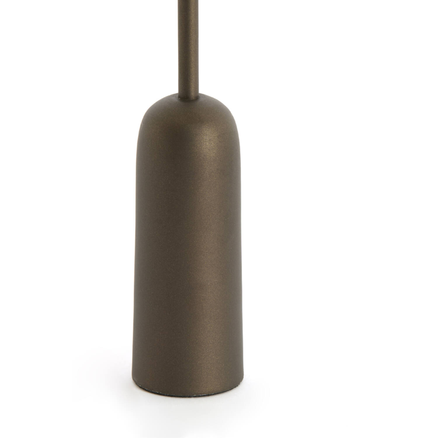 Candle stick Ø5x33,5 cm YASILO brown-bronze