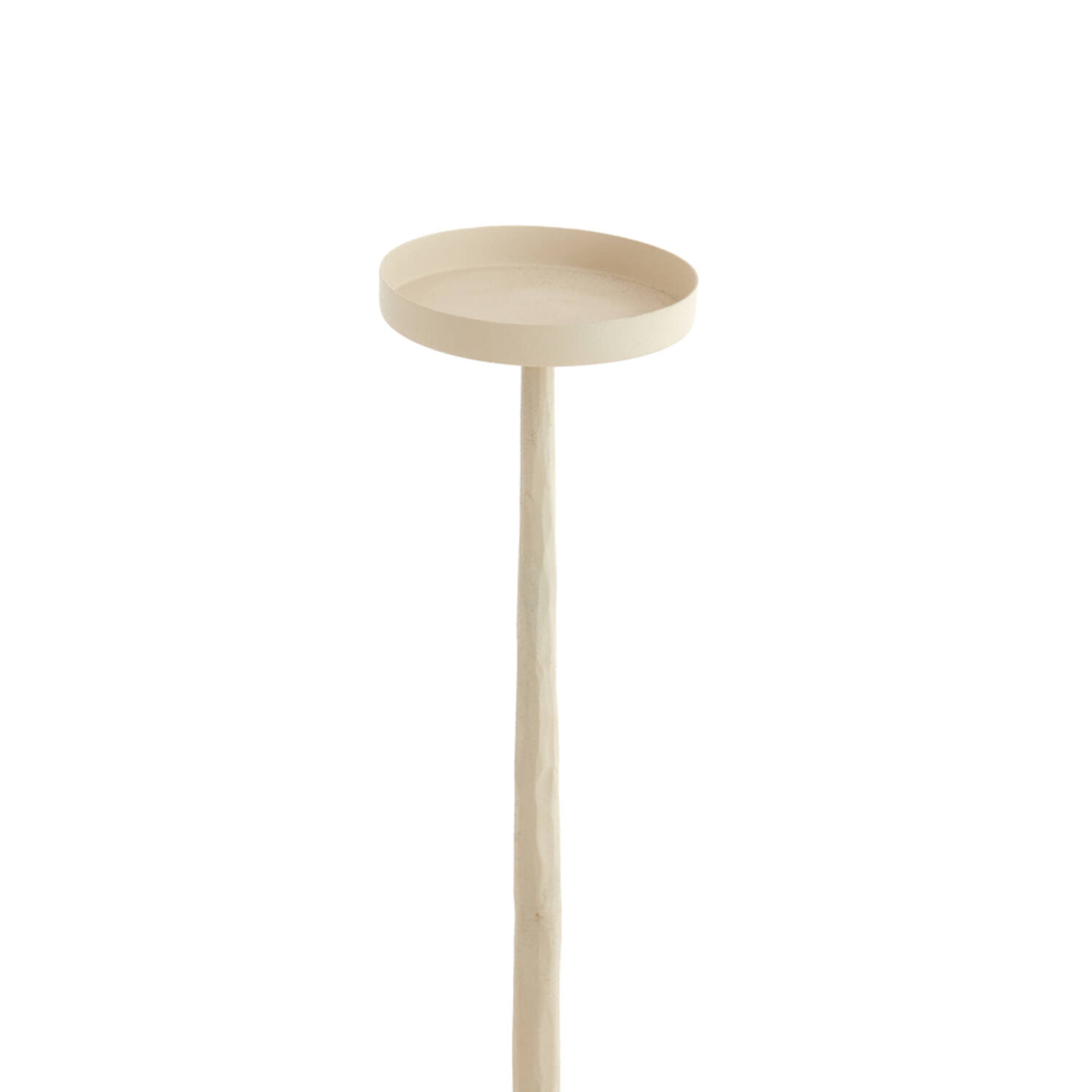 Kaarsenhouder Ø18x120 cm ESINE crème