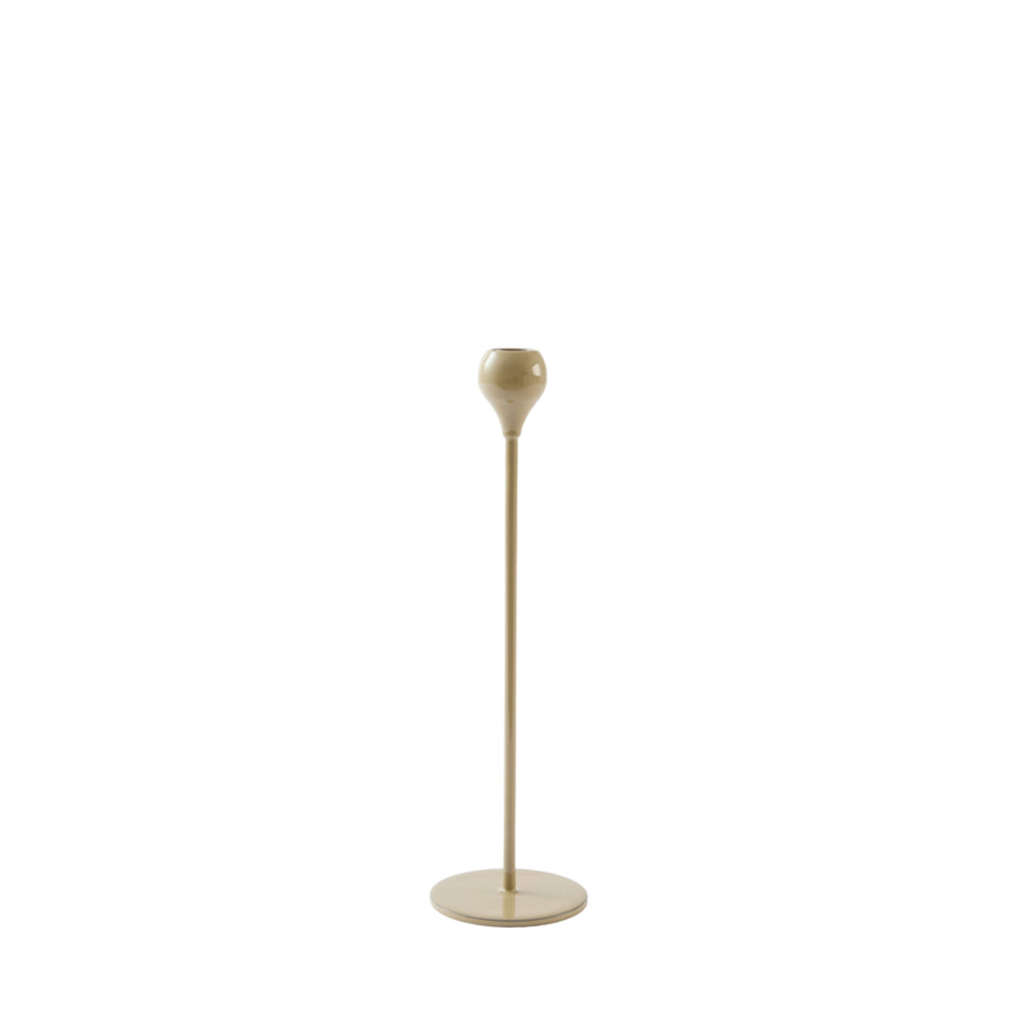 Candle stick Ø8,5x30 cm SAMUI taupe