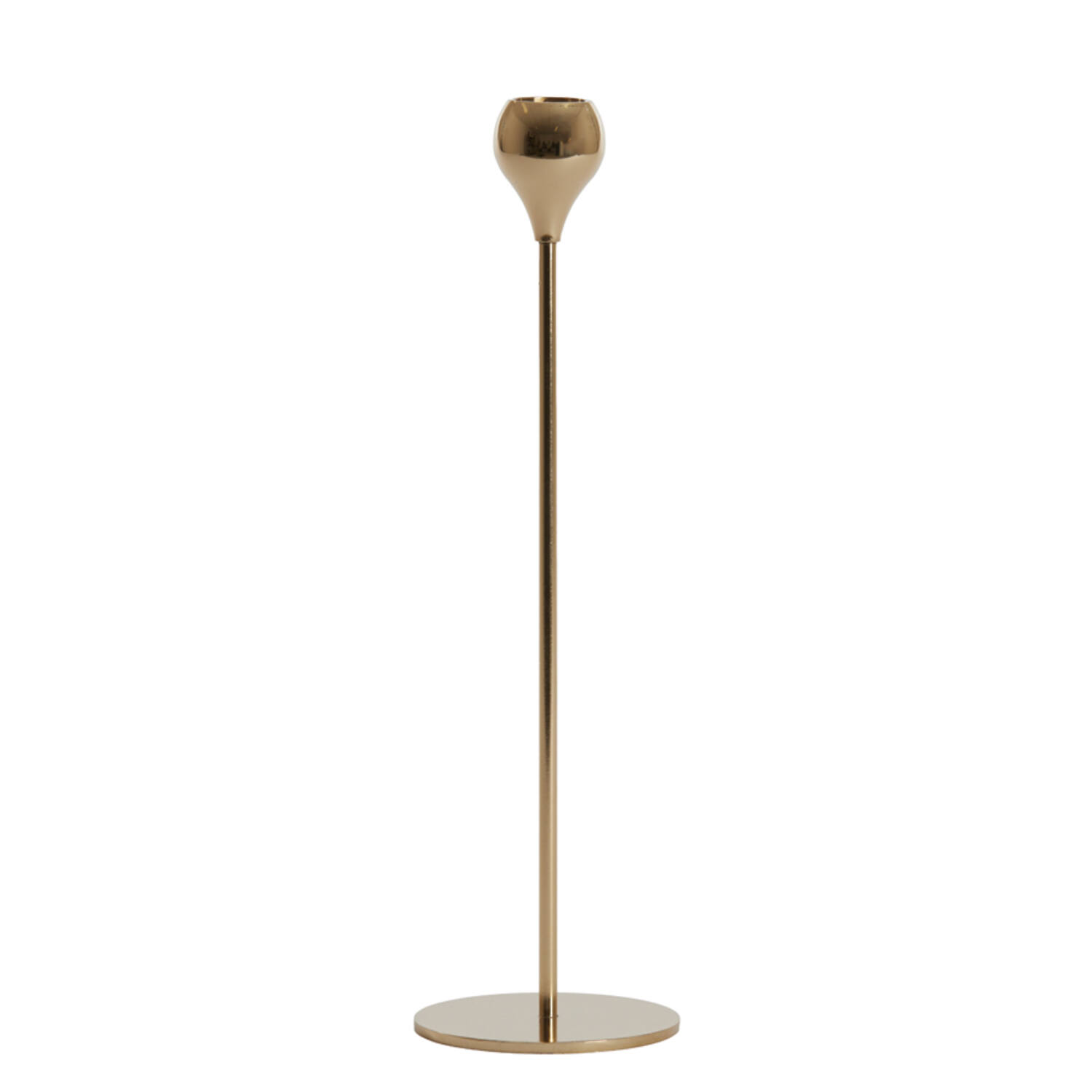 Candle stick Ø8,5x30 cm SAMUI gold