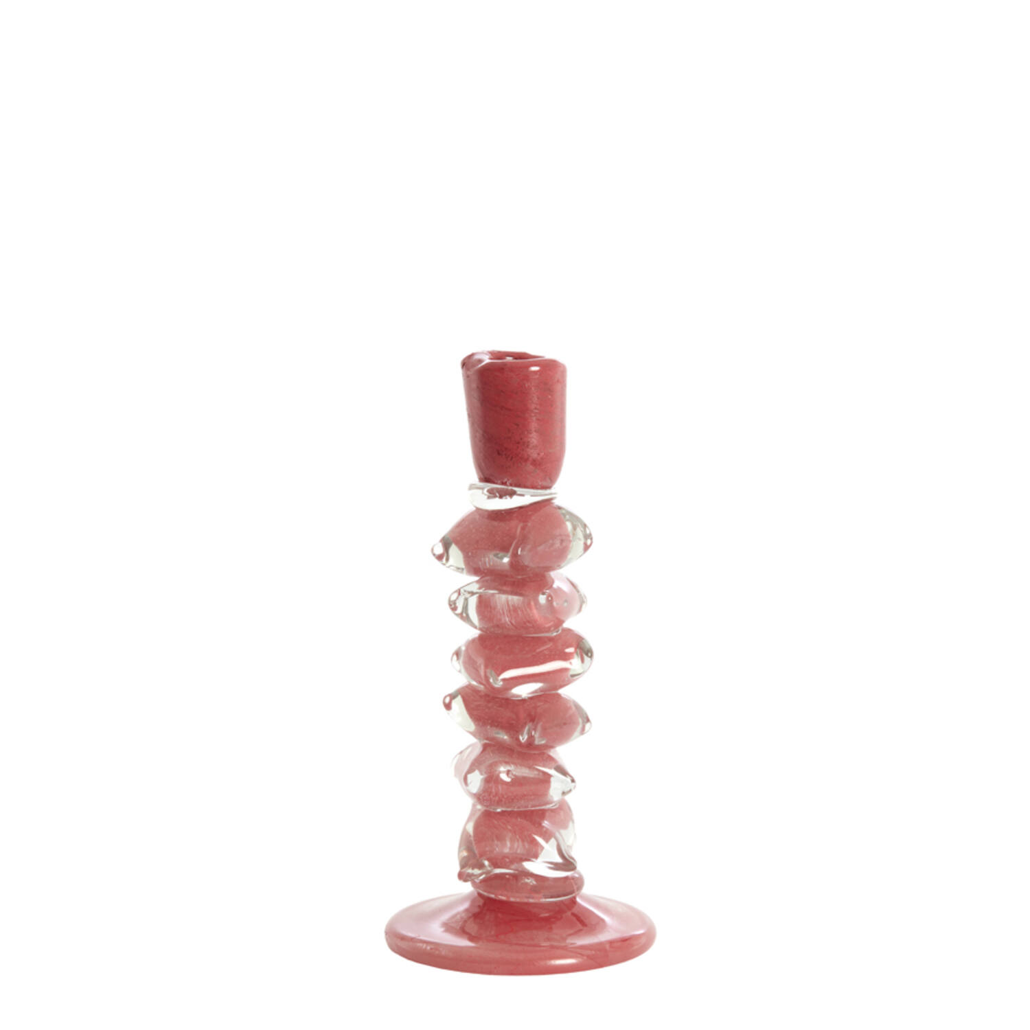 Candelabro Ø11,5x29,5 cm ESTINA berenjenado